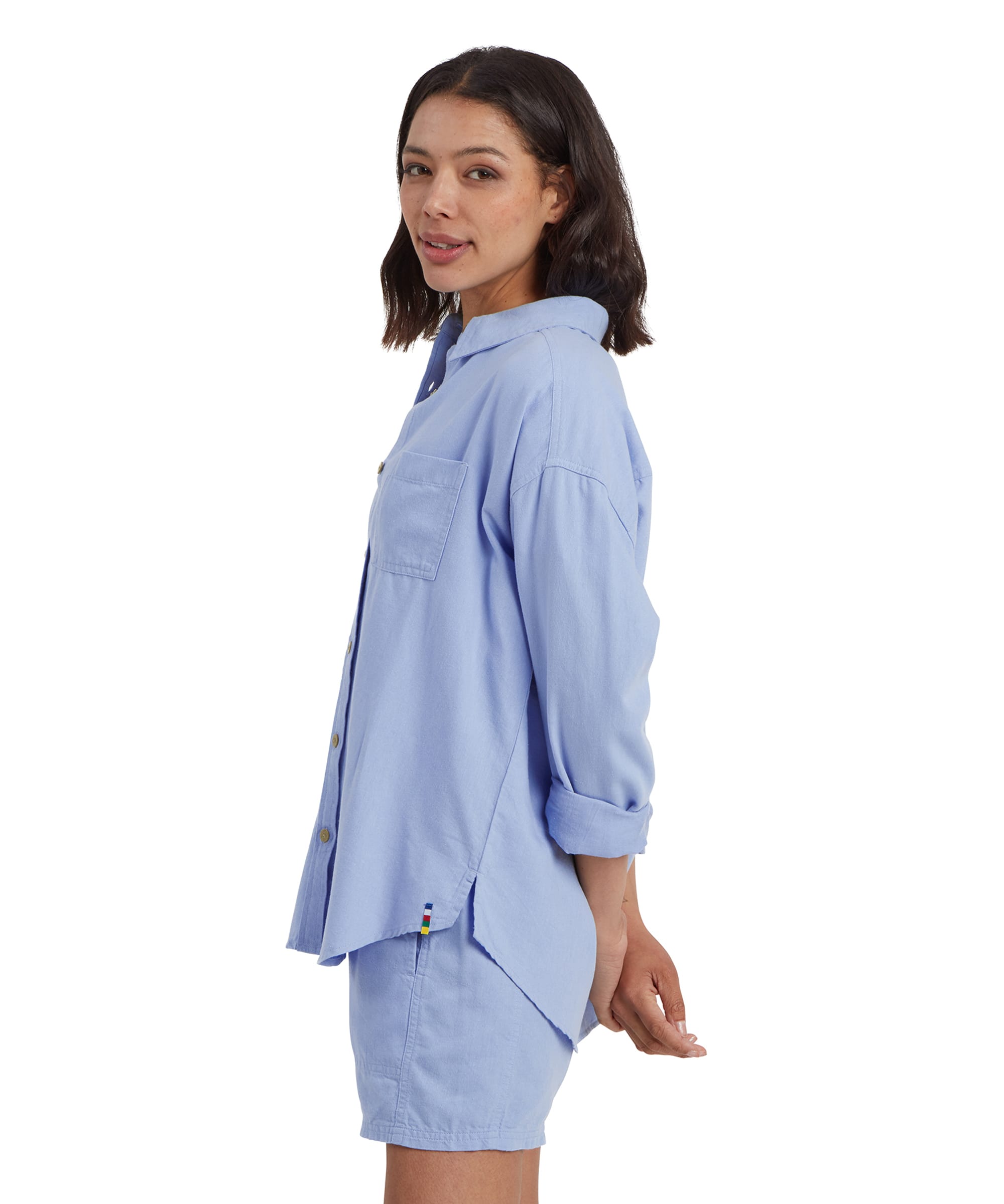 Palmo Long Sleeve Shirt - Sky