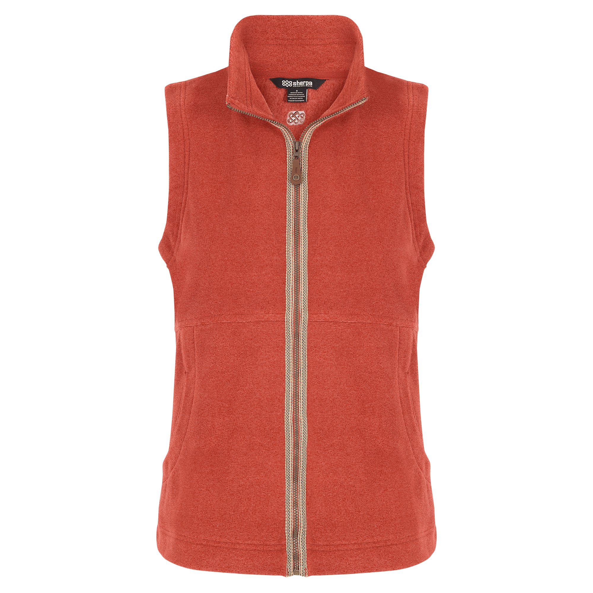 Rolpa Eco Vest - Rust