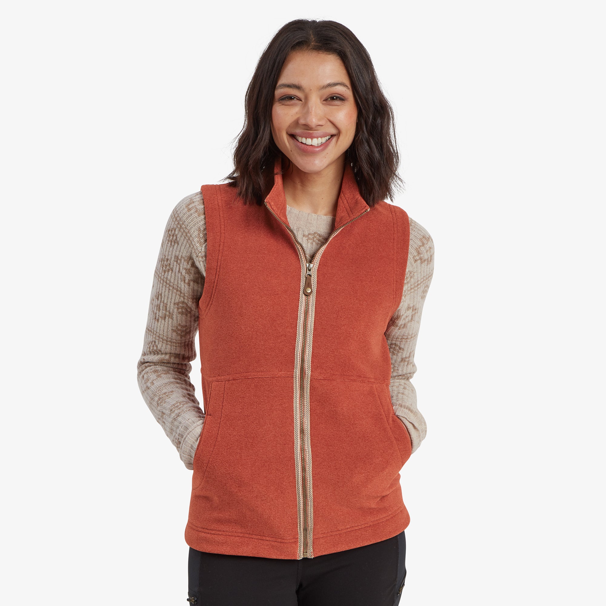 Rolpa Eco Vest - Rust