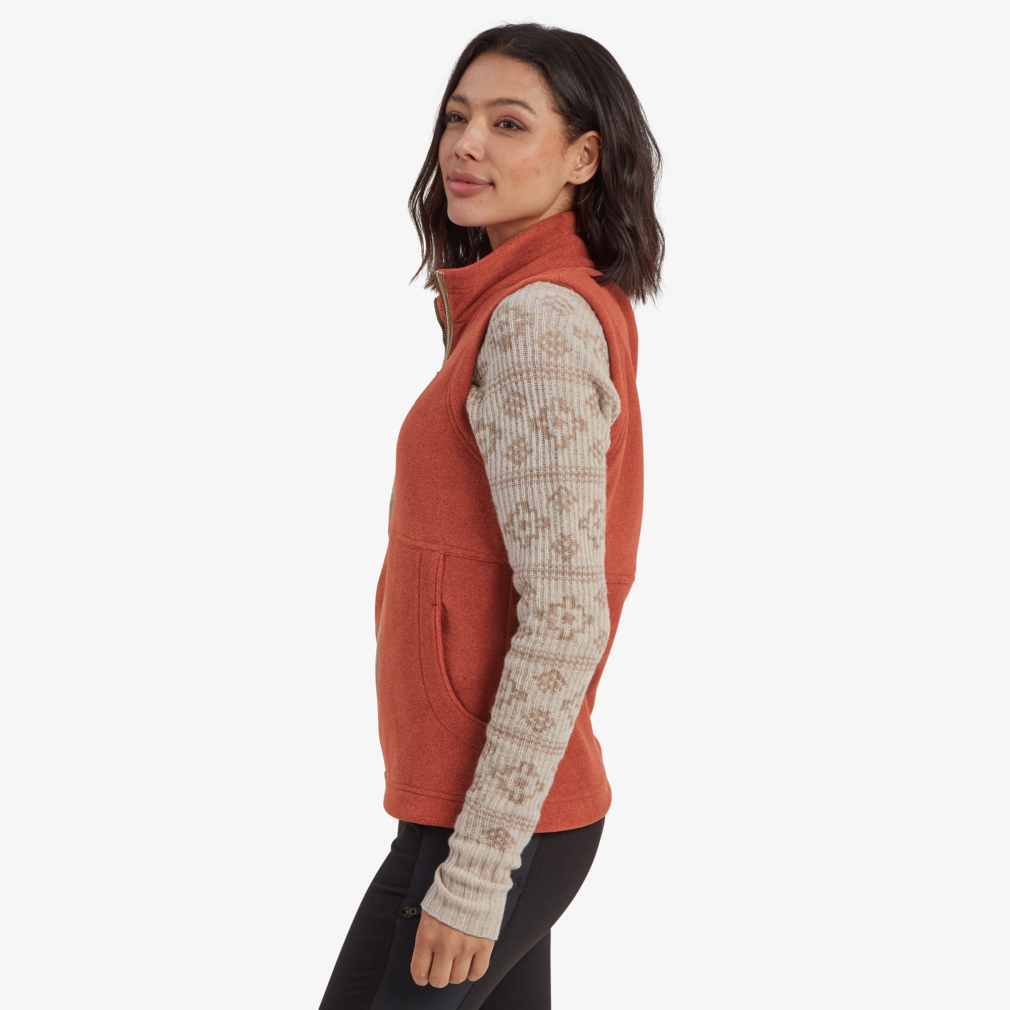 Rolpa Eco Vest - Rust