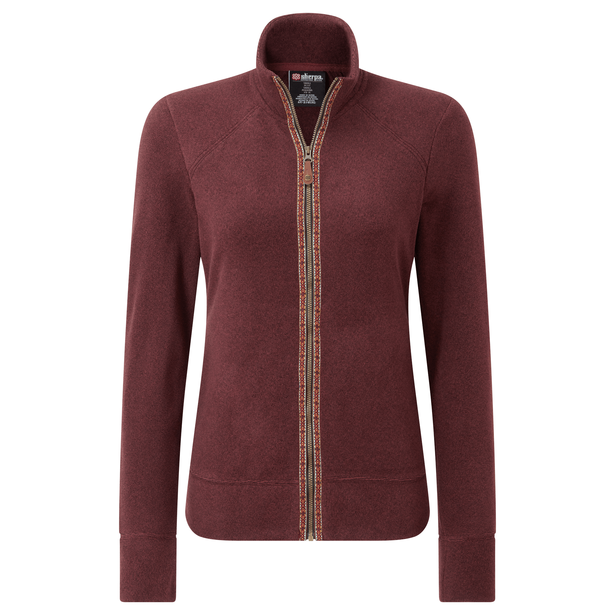 Rolpa Eco Jacket - Beet Red