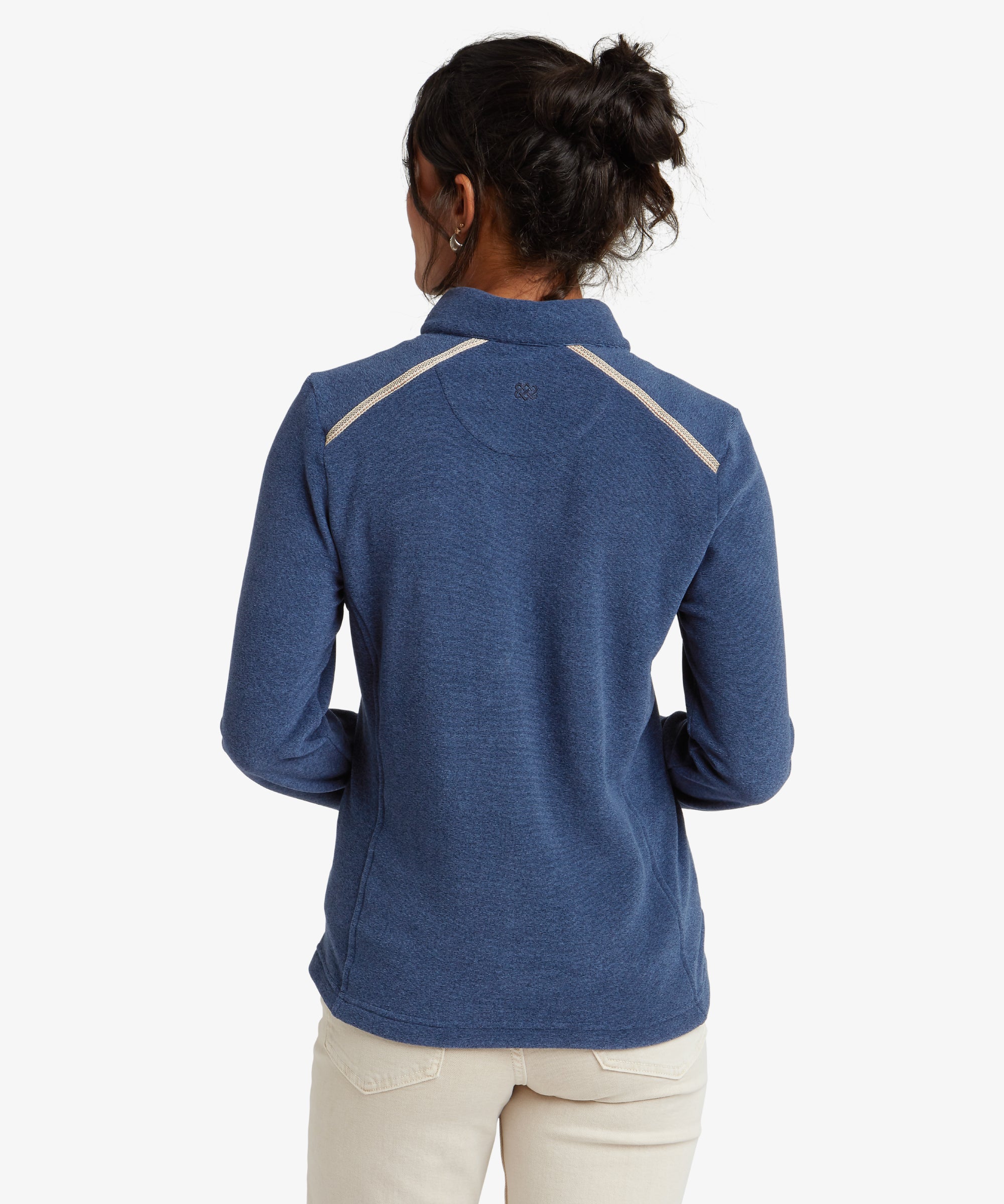 Rolpa Eco Pullover Zip - Rathee Blue