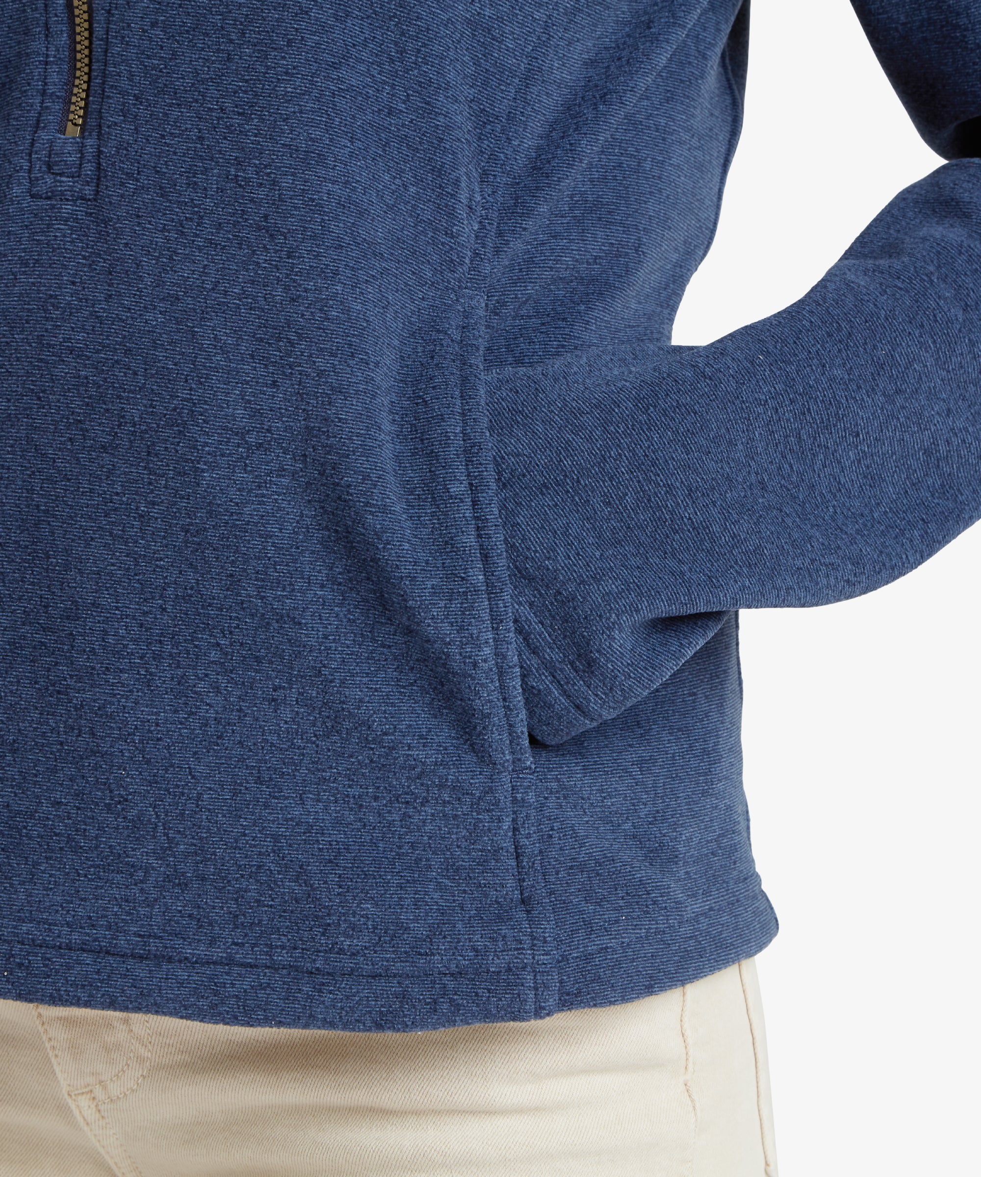 Rolpa Eco Pullover Zip - Rathee Blue