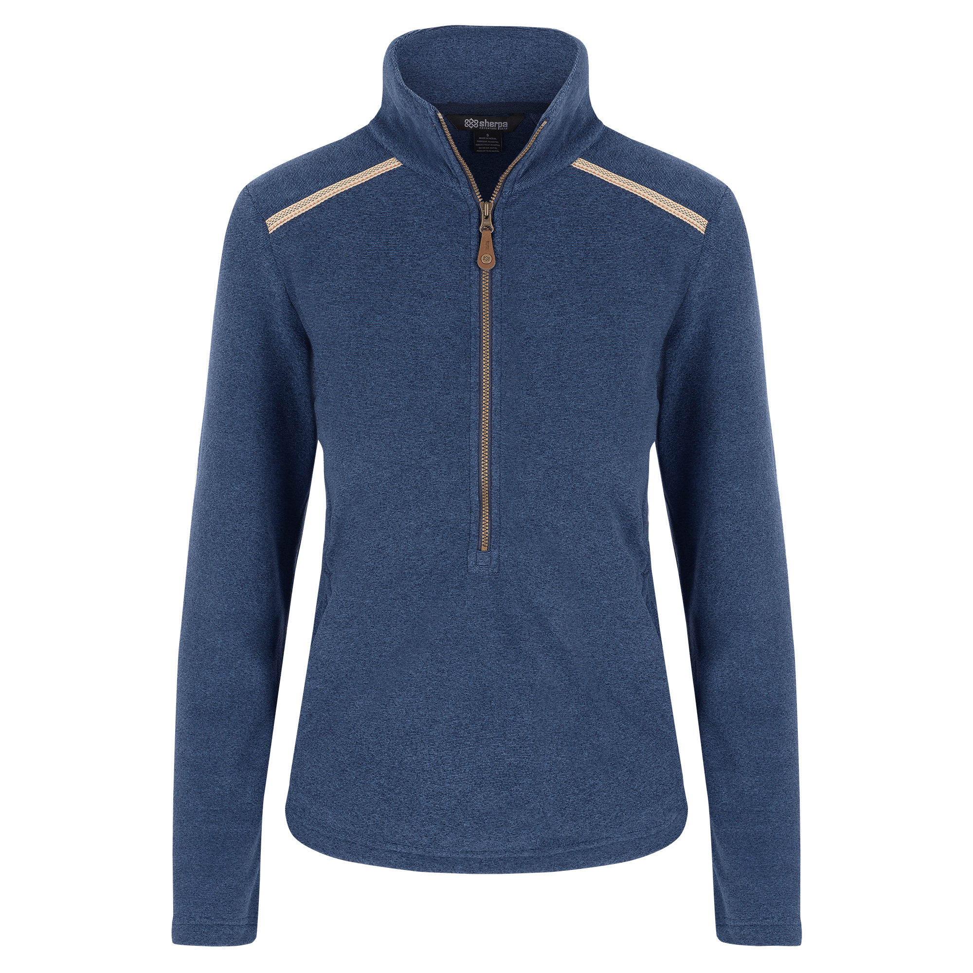 Rolpa Eco Pullover Zip – Rathee Blue