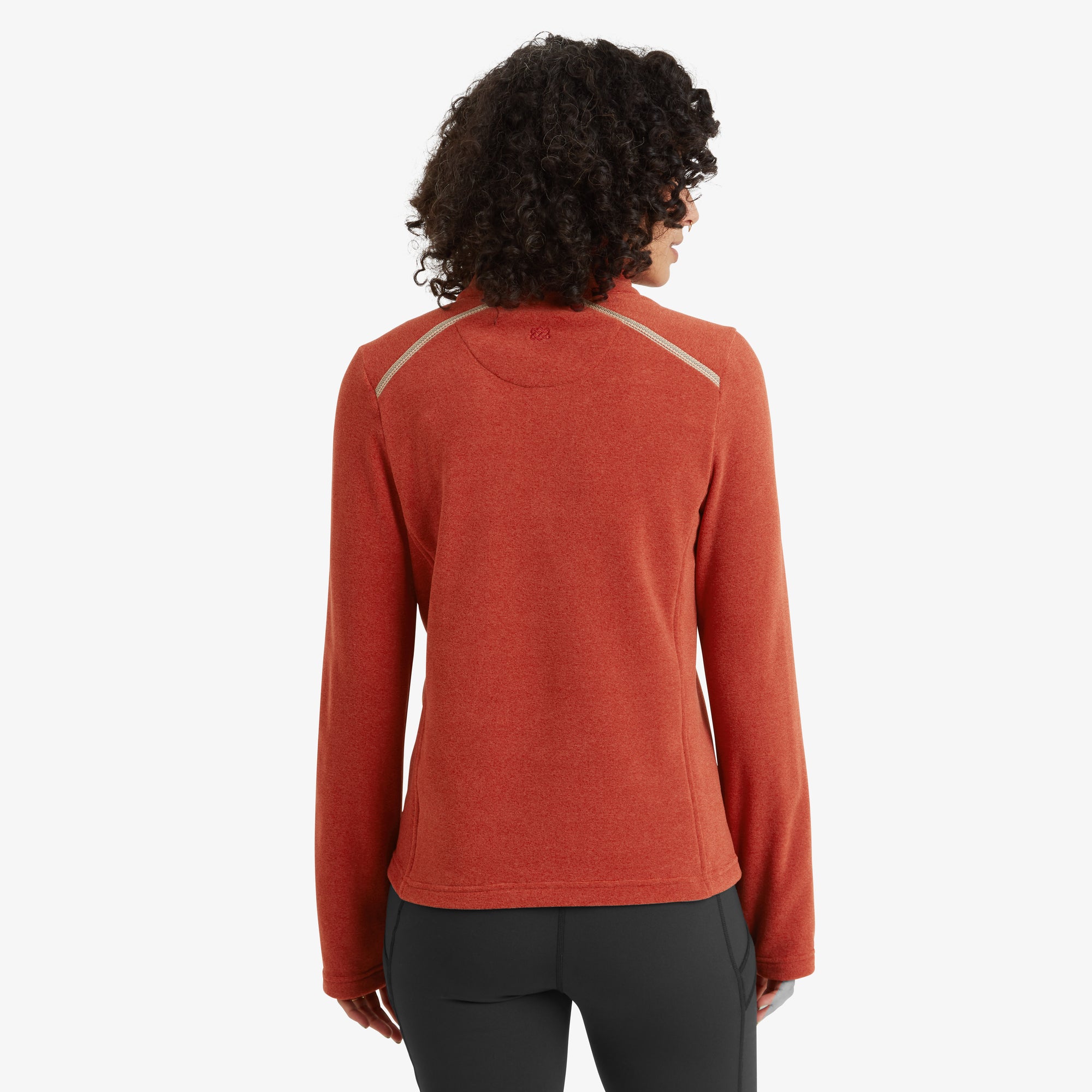 Rolpa Eco Pullover Zip - Rust