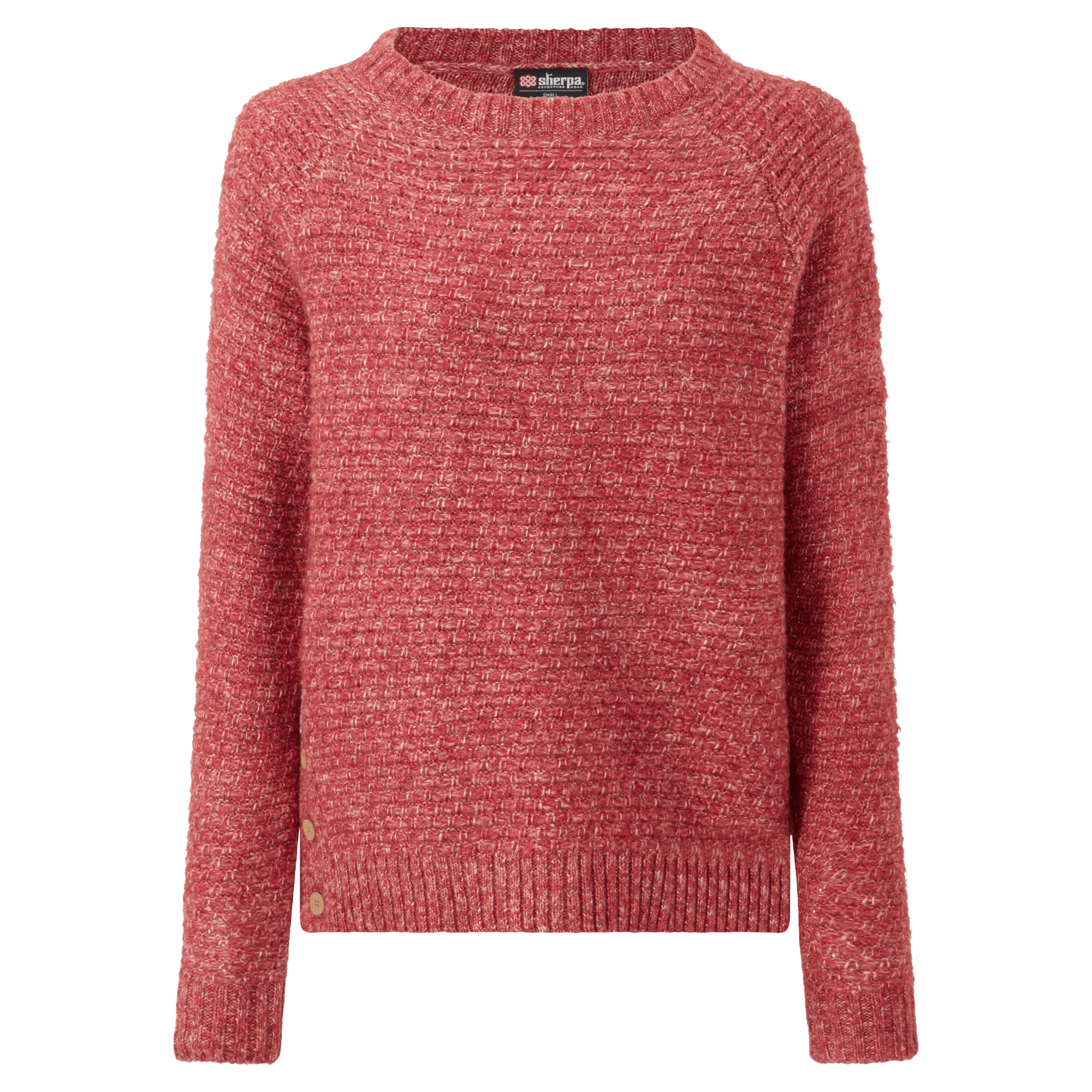 Sherpa Adventure Gear Saanjha Button Crew in Red