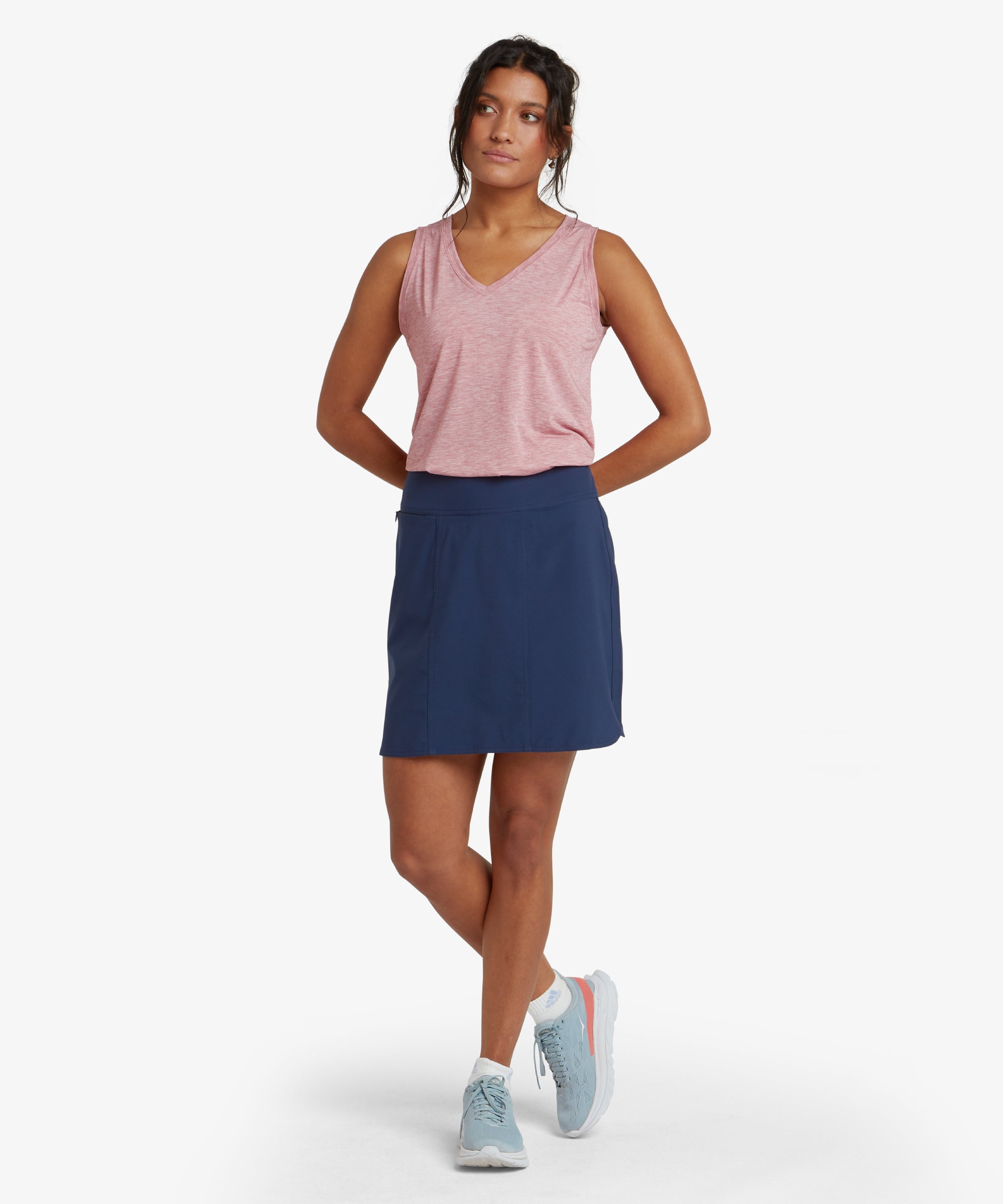 Sajilo Adventure Skort - Rathee Blue