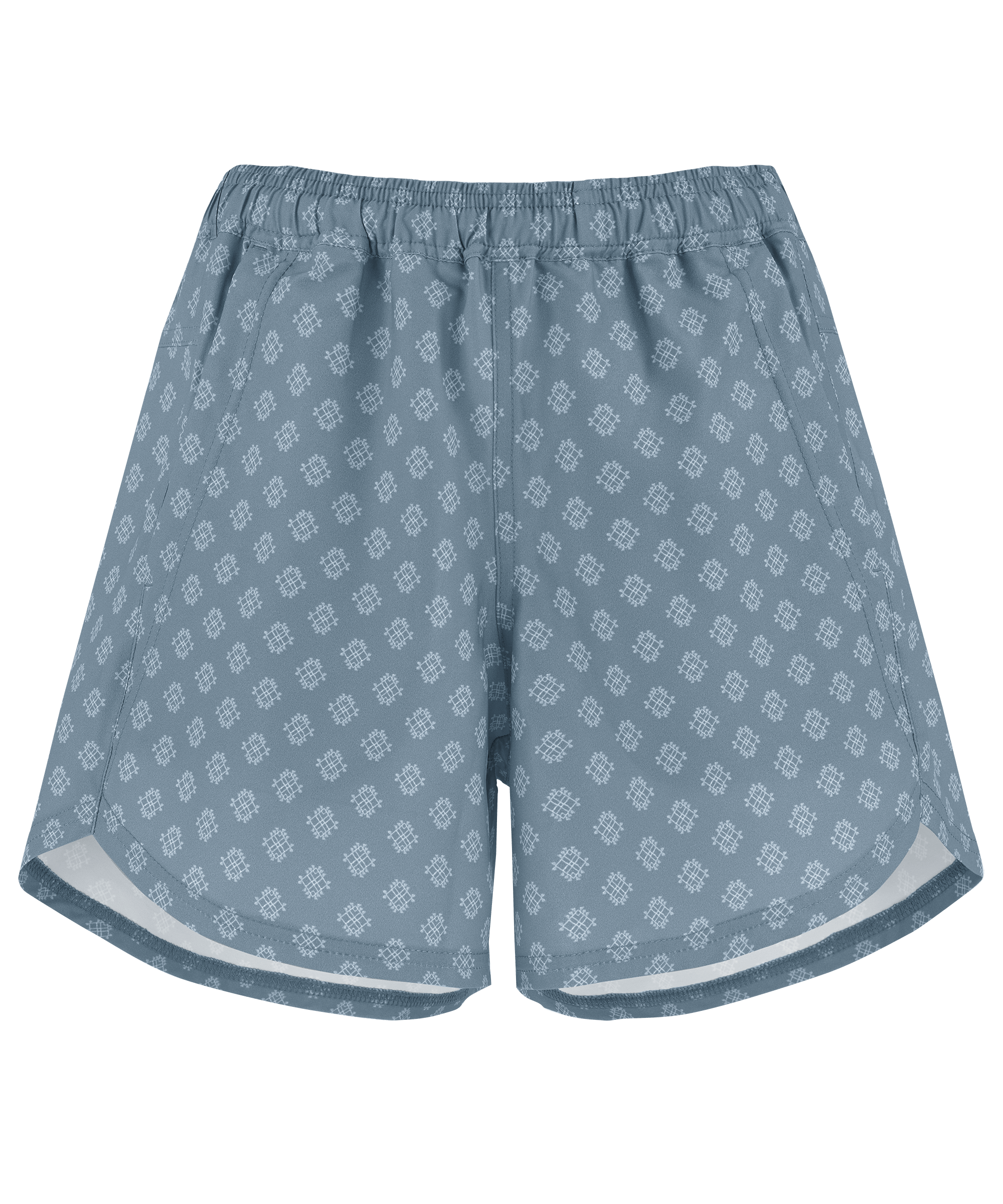 Sajilo Pull-On Shorts - Haze Micro Geo