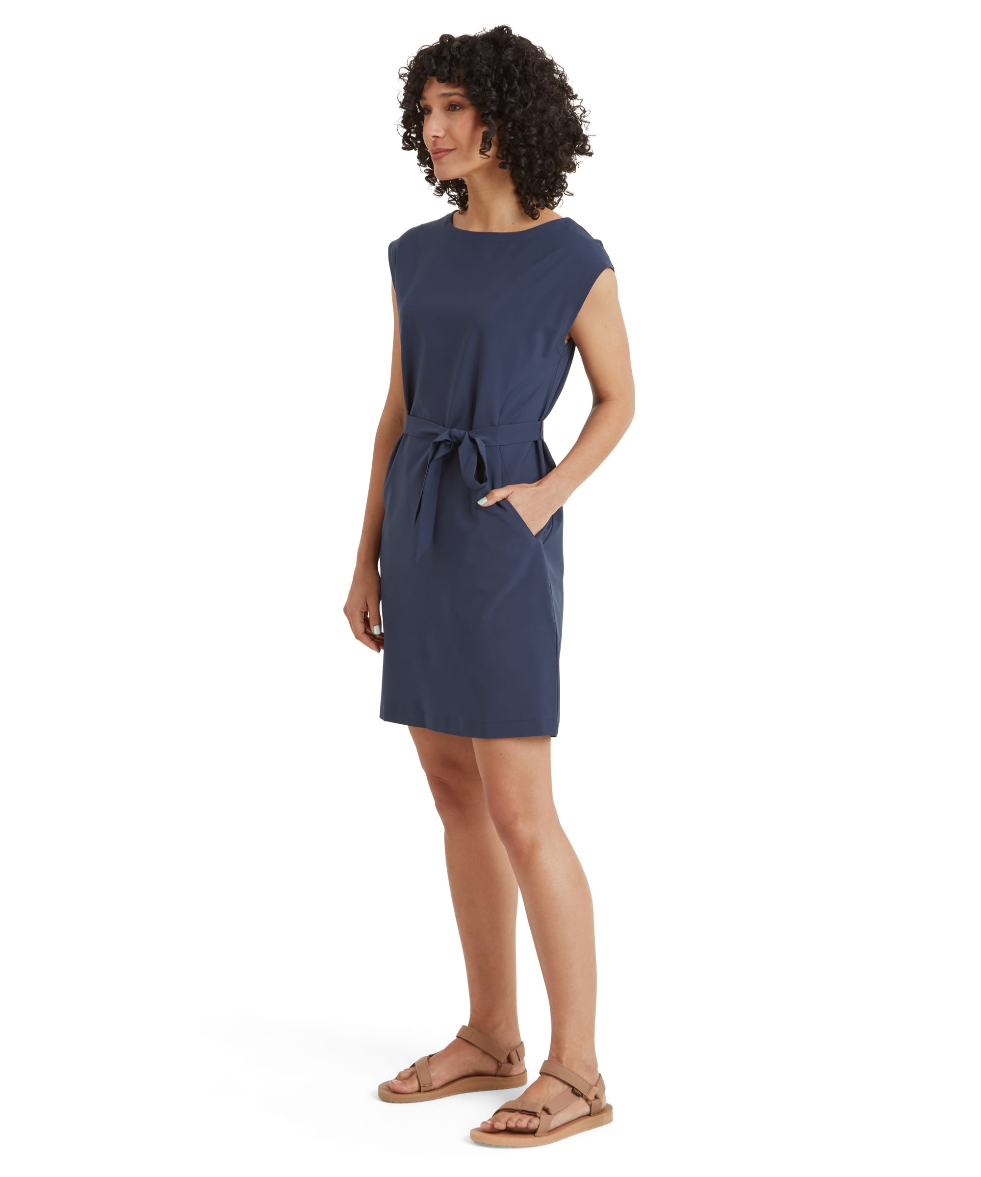 Sajilo Travel Dress - Rathee Blue