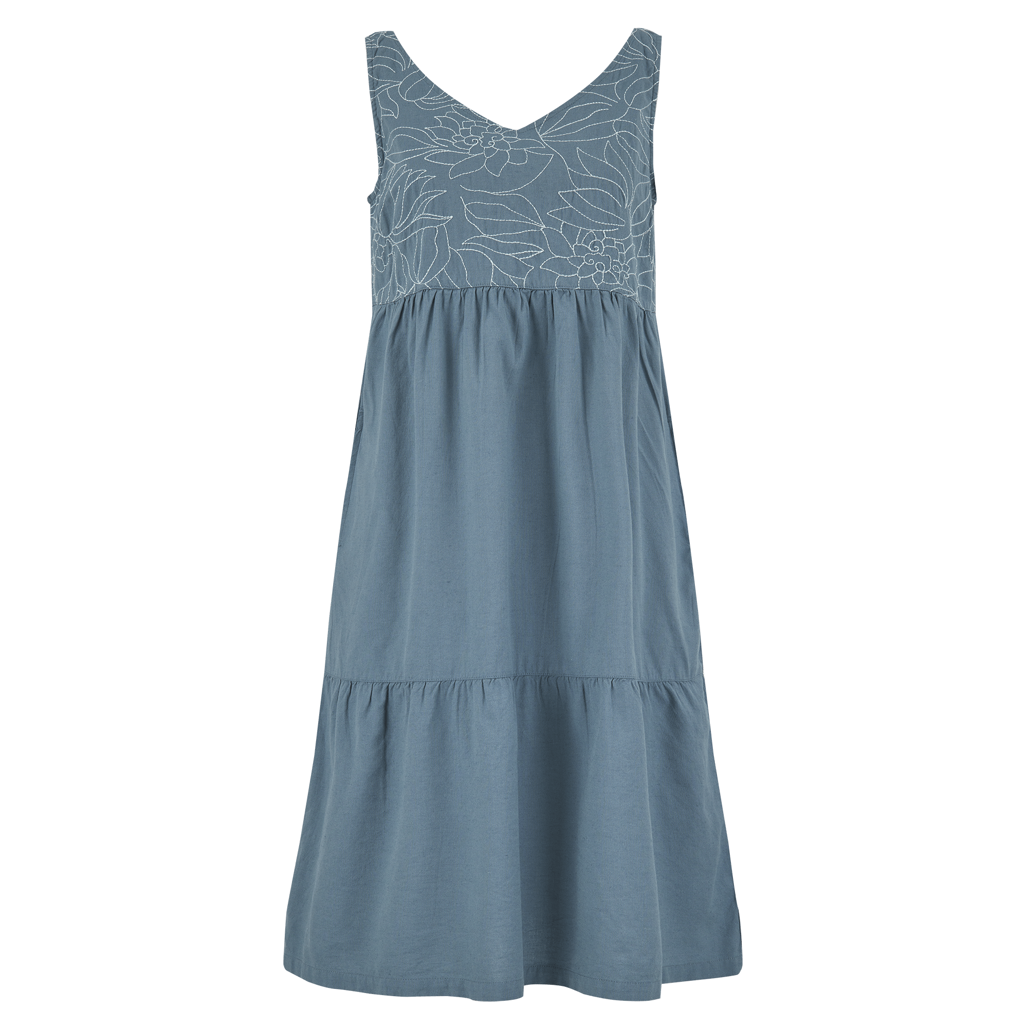 Sherpa Adventure Gear Tharu Tank Dress in Blue