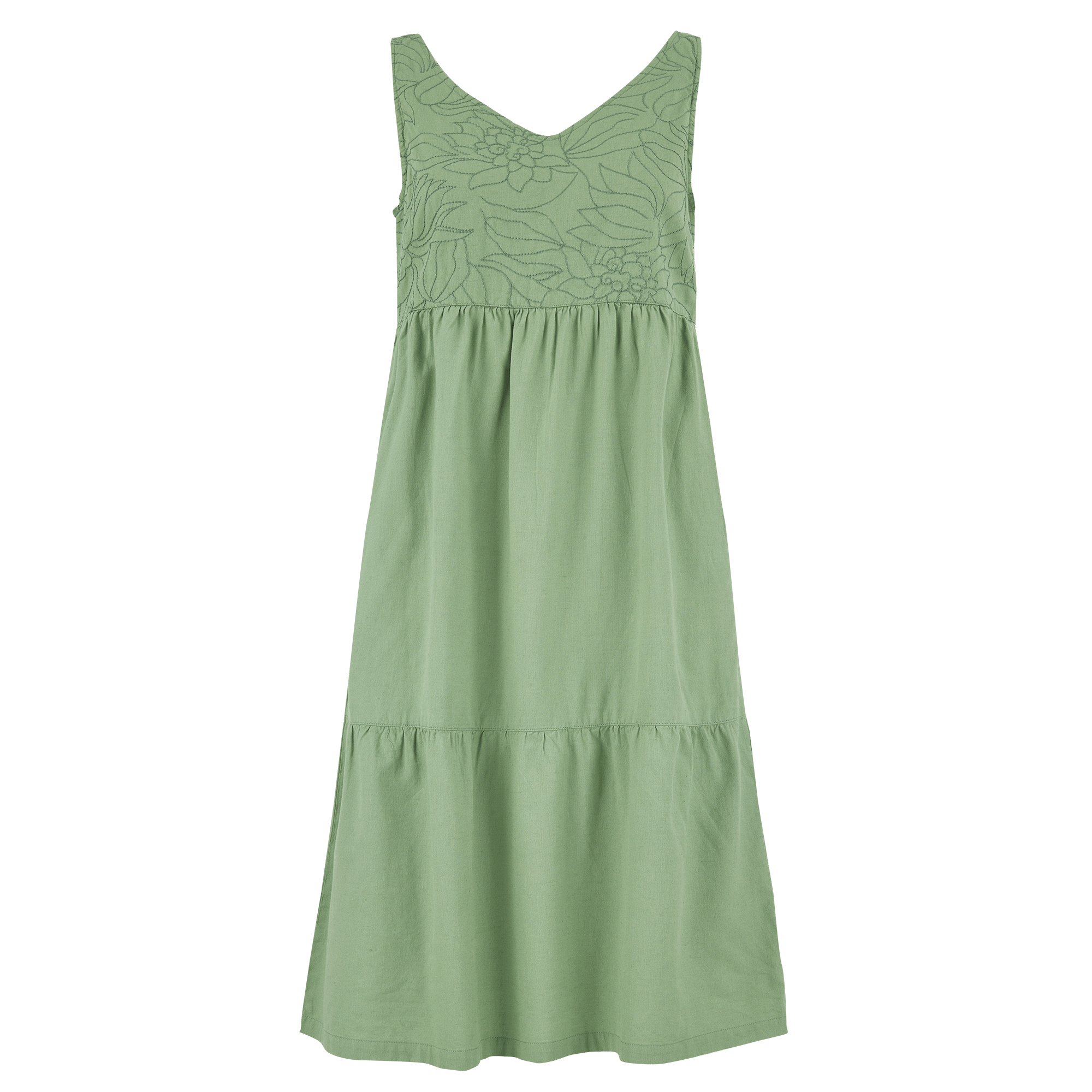 Tharu Tank Top Dress - Thyme