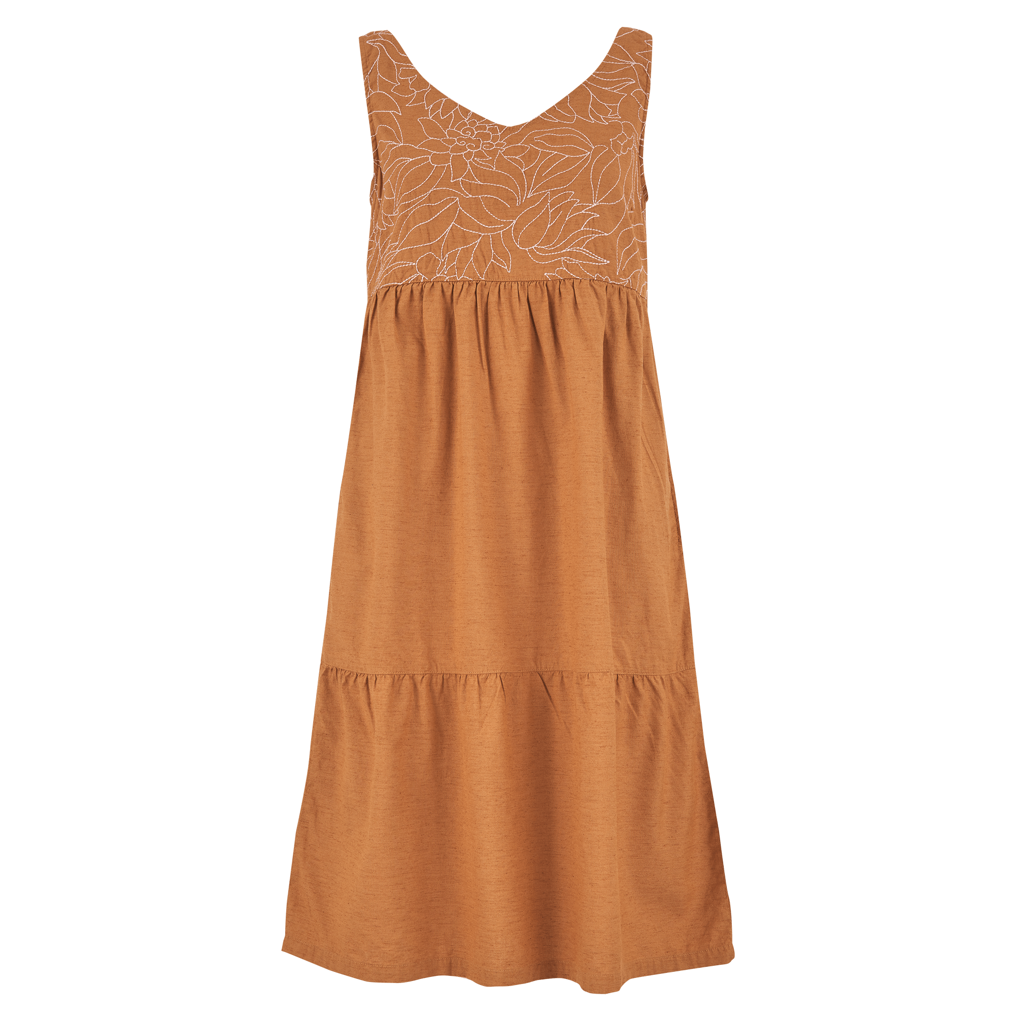 Tharu Tank Top Dress - Caramel