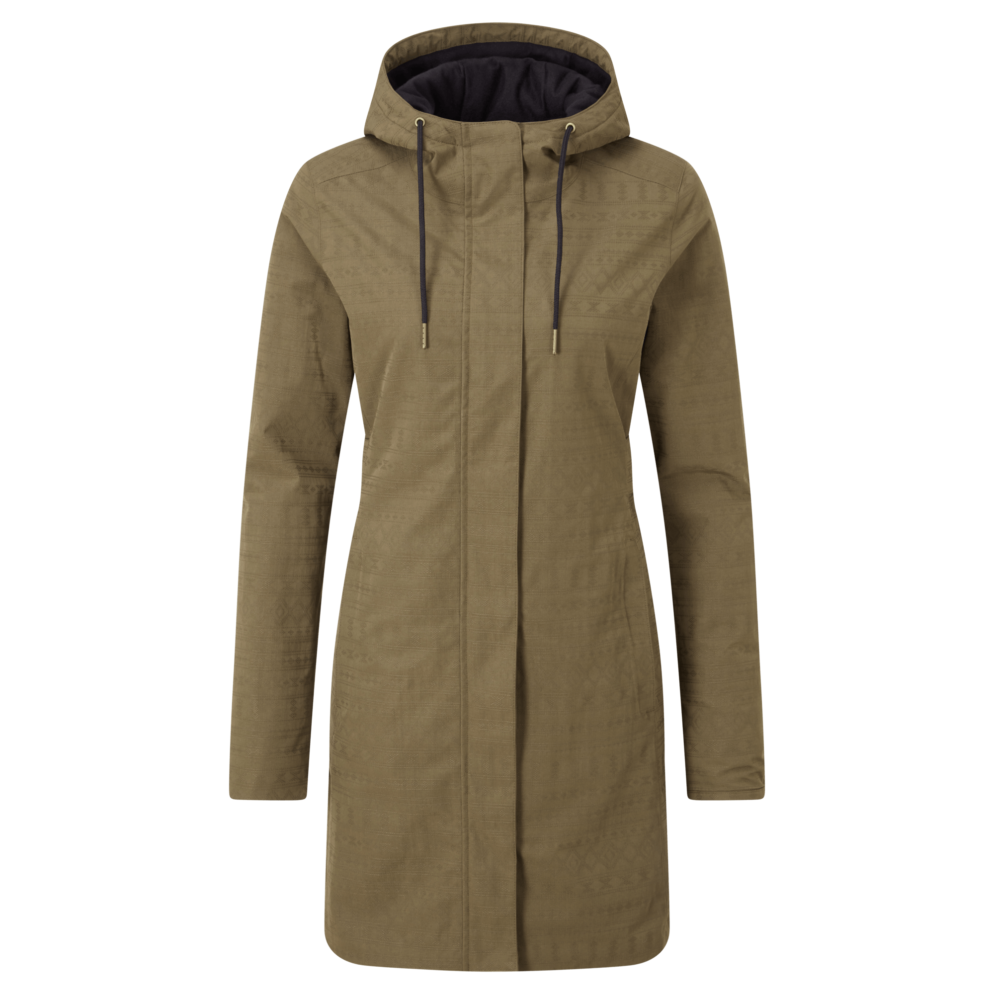 Sherpa Adventure Gear Tsering Jacquard Parka in Brown