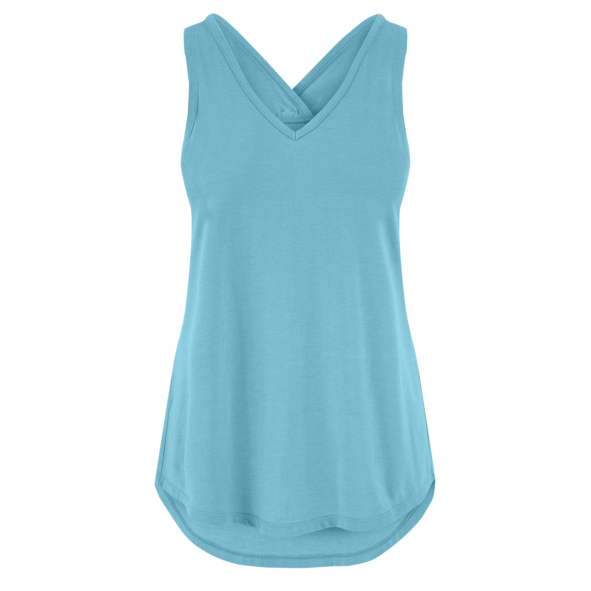 Varuna V-Neck Tank Top - Light Hydra