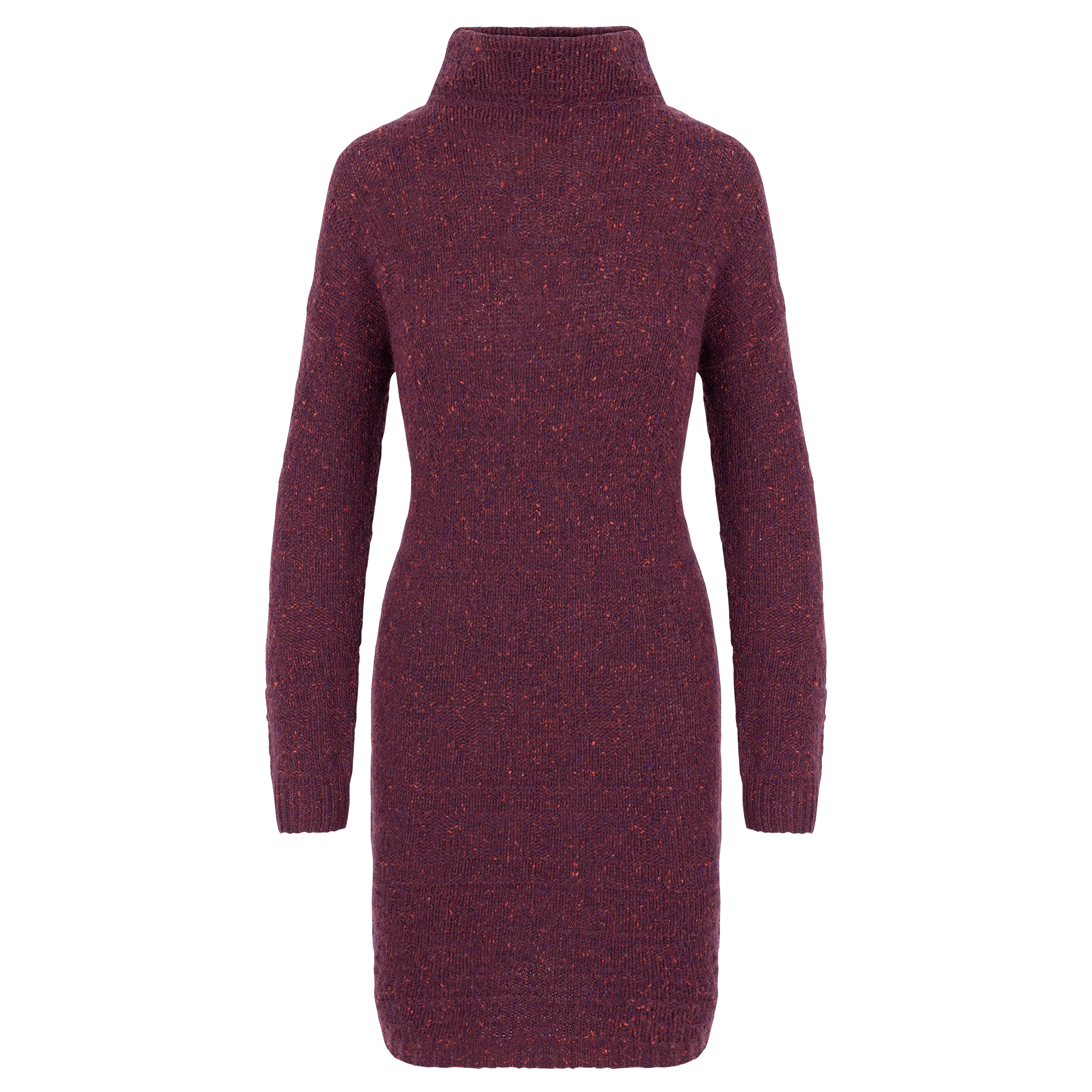 Yuden Dress - Beet Red