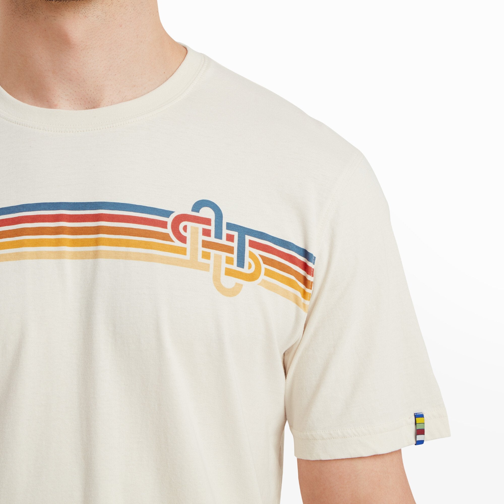 T-Shirt mit Retro-Knoten - Peetho