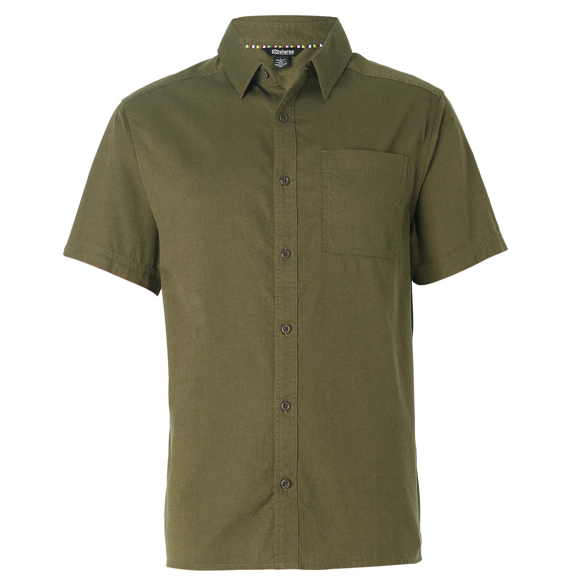 Tharu Voyage Short Sleeve Shirt - Evergreen