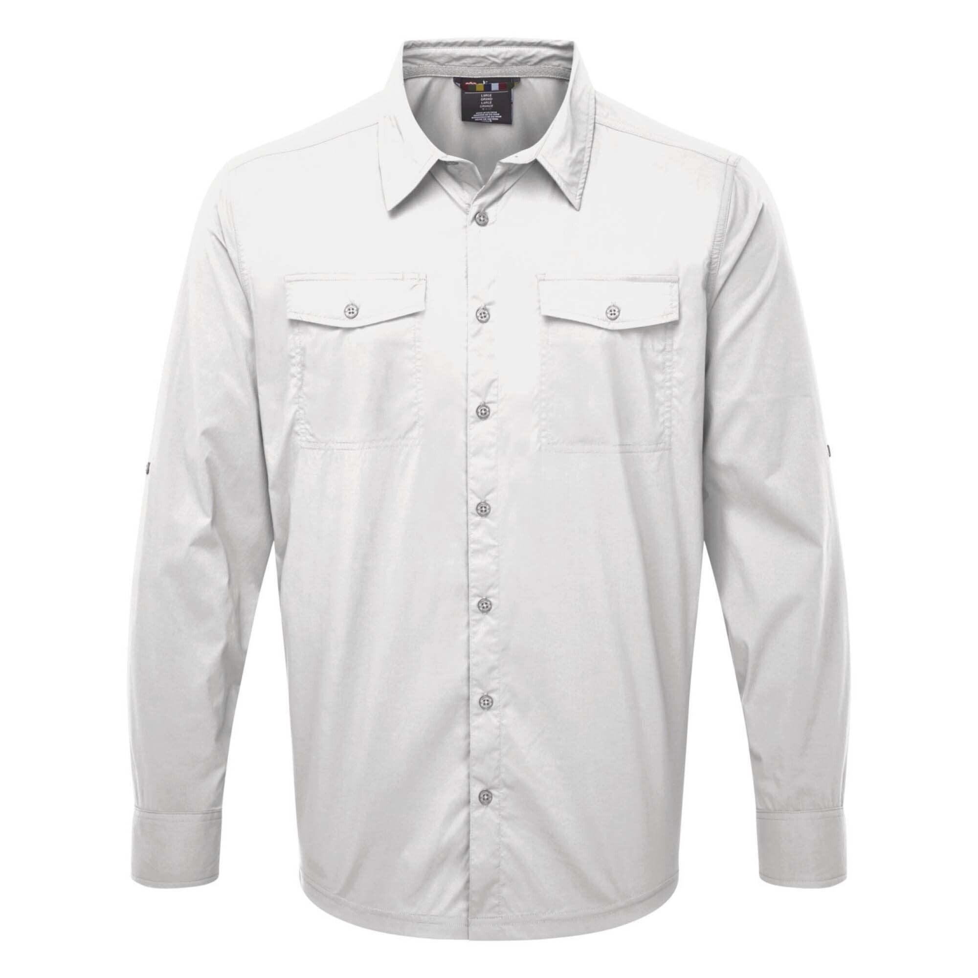 Ravi Long Sleeve Shirt - Katha White