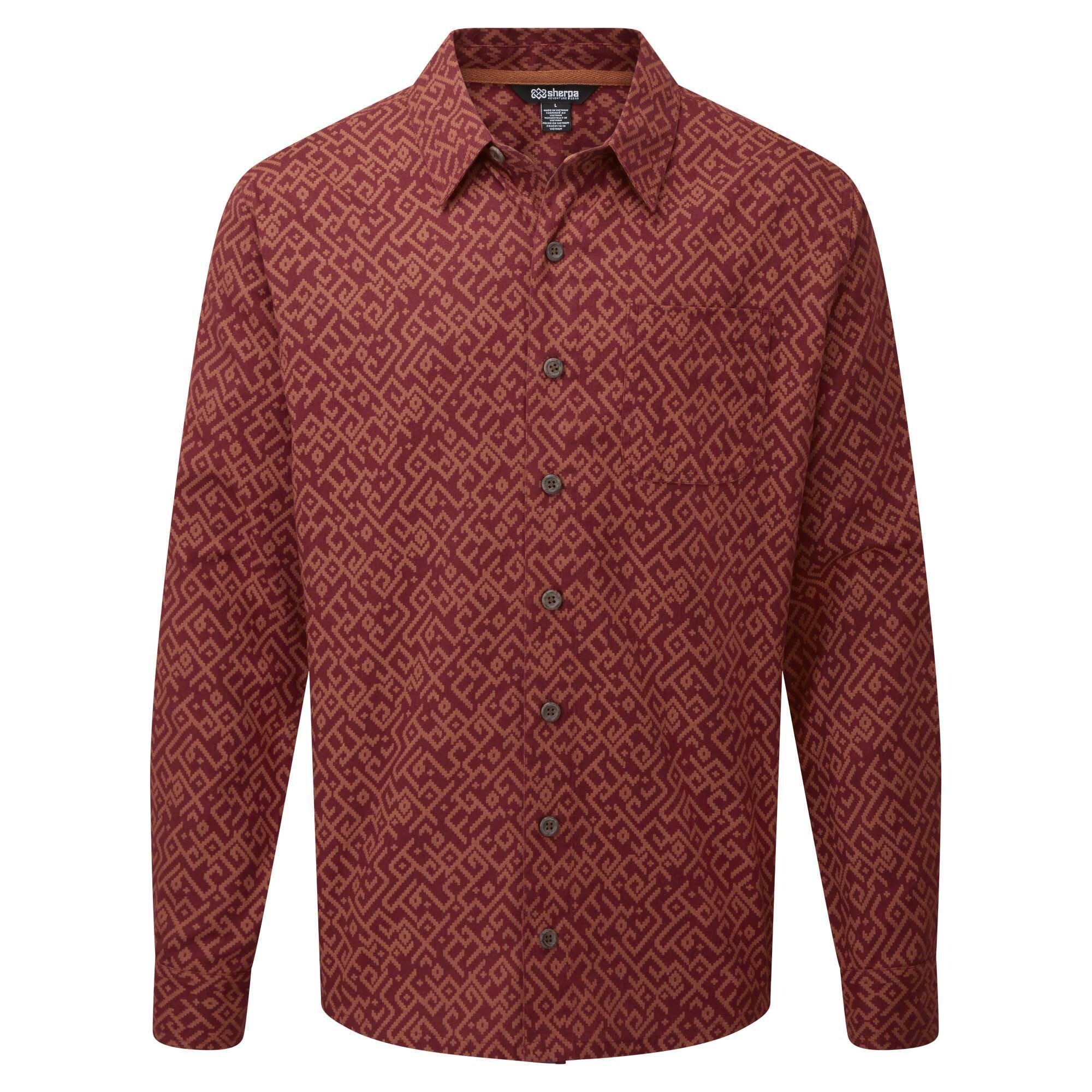 Samba Shirt - Beet Red