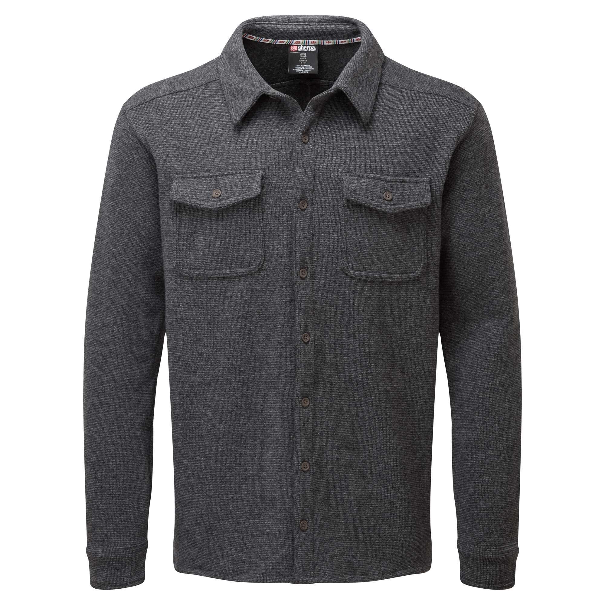 Sherpa Adventure Gear Mahto Shirt Jacket in Grey