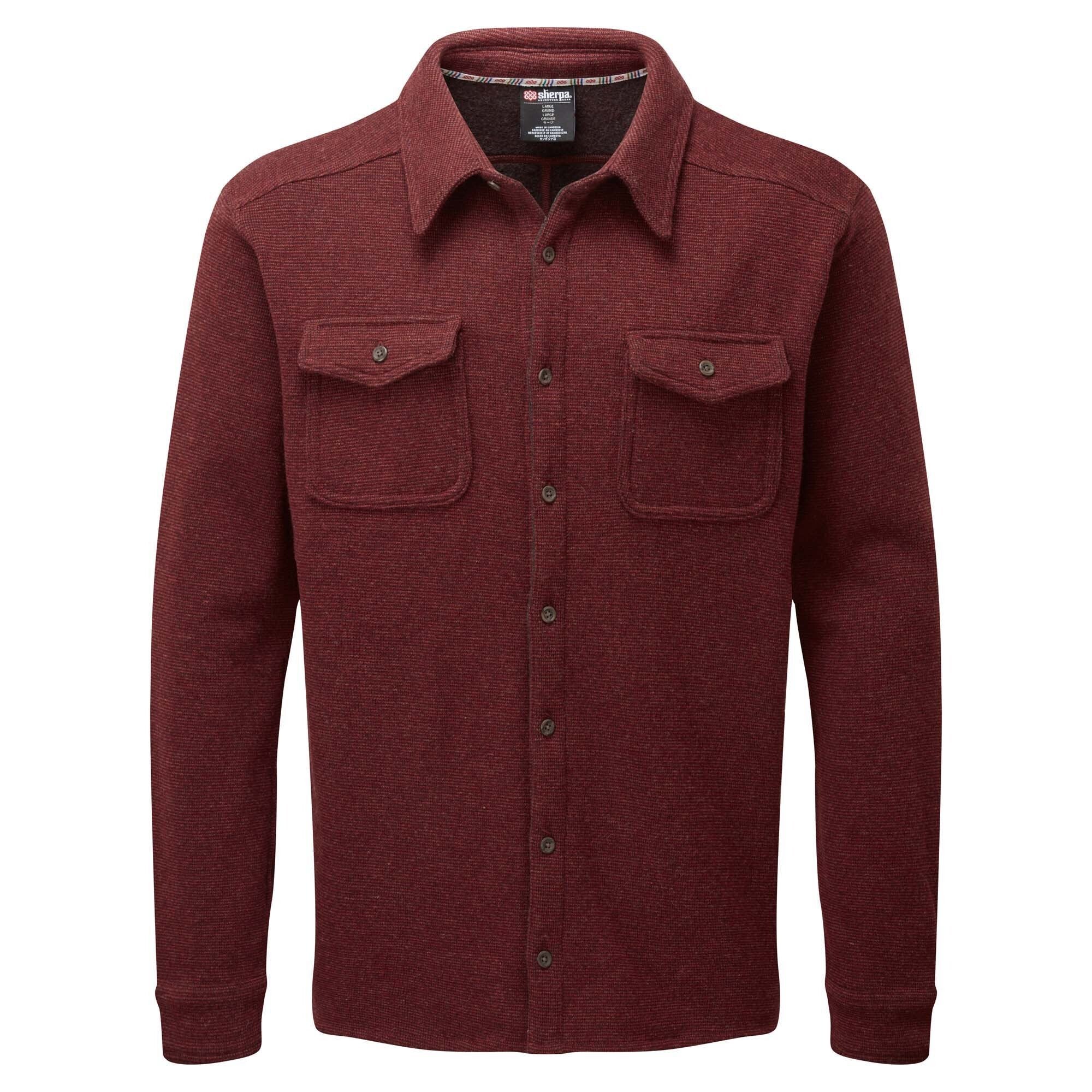 Mahto Shirt Jacket - Potala Red