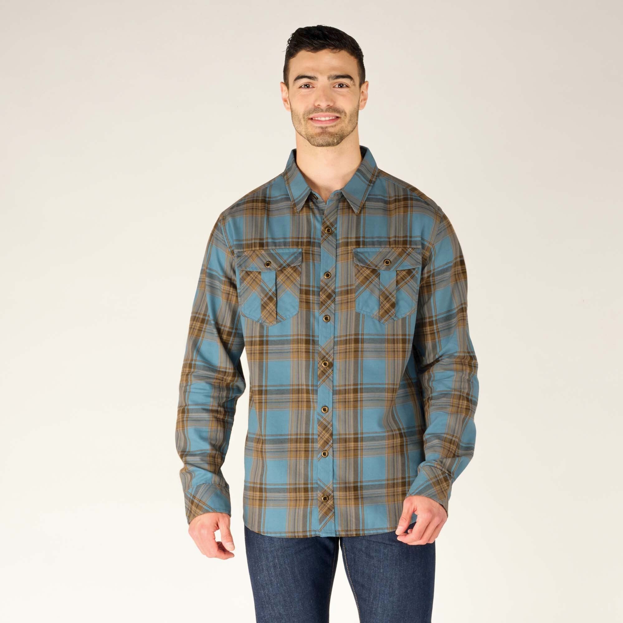 Ramoche Shirt - Slate Plaid