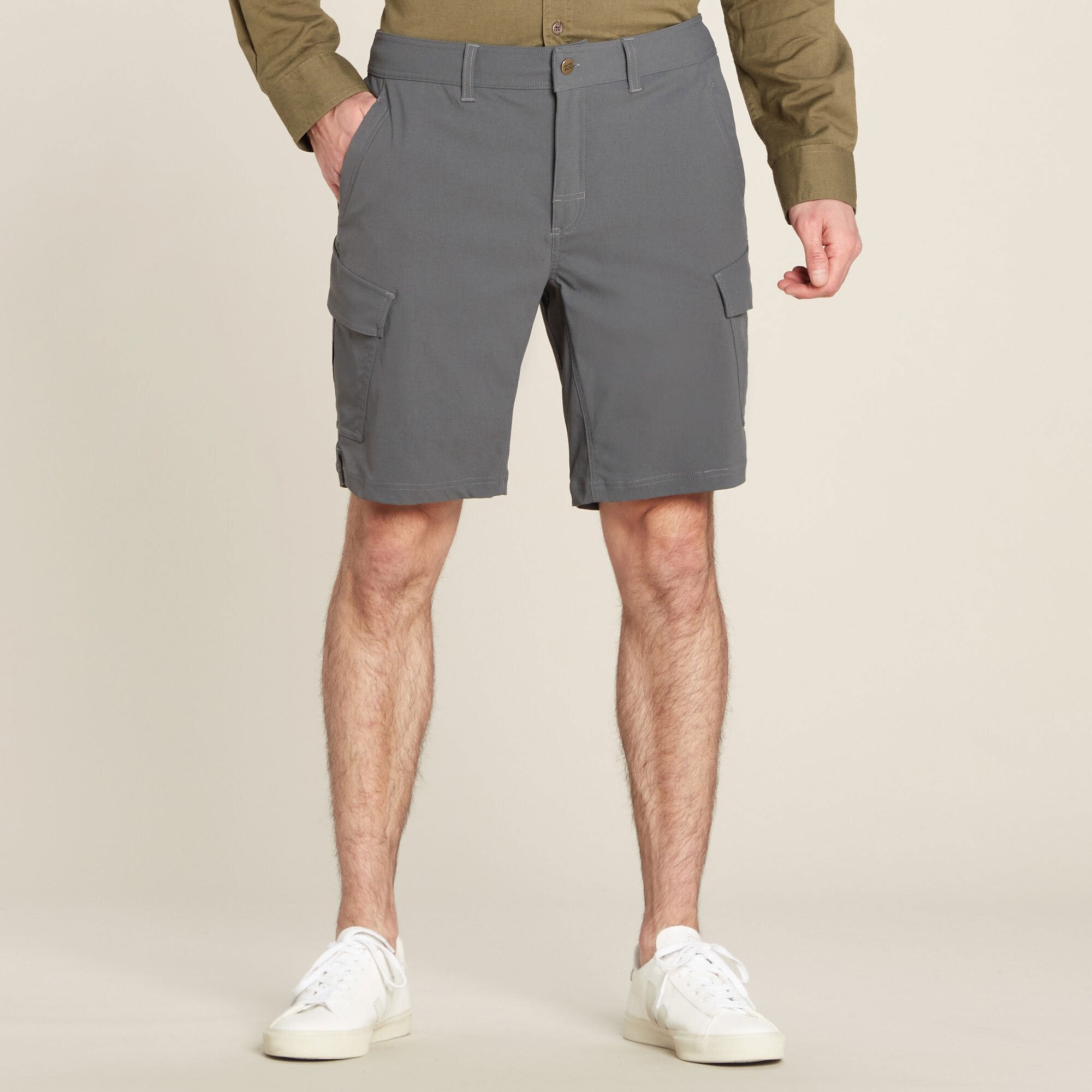 Bara Cargo Shorts - Kharani Grey