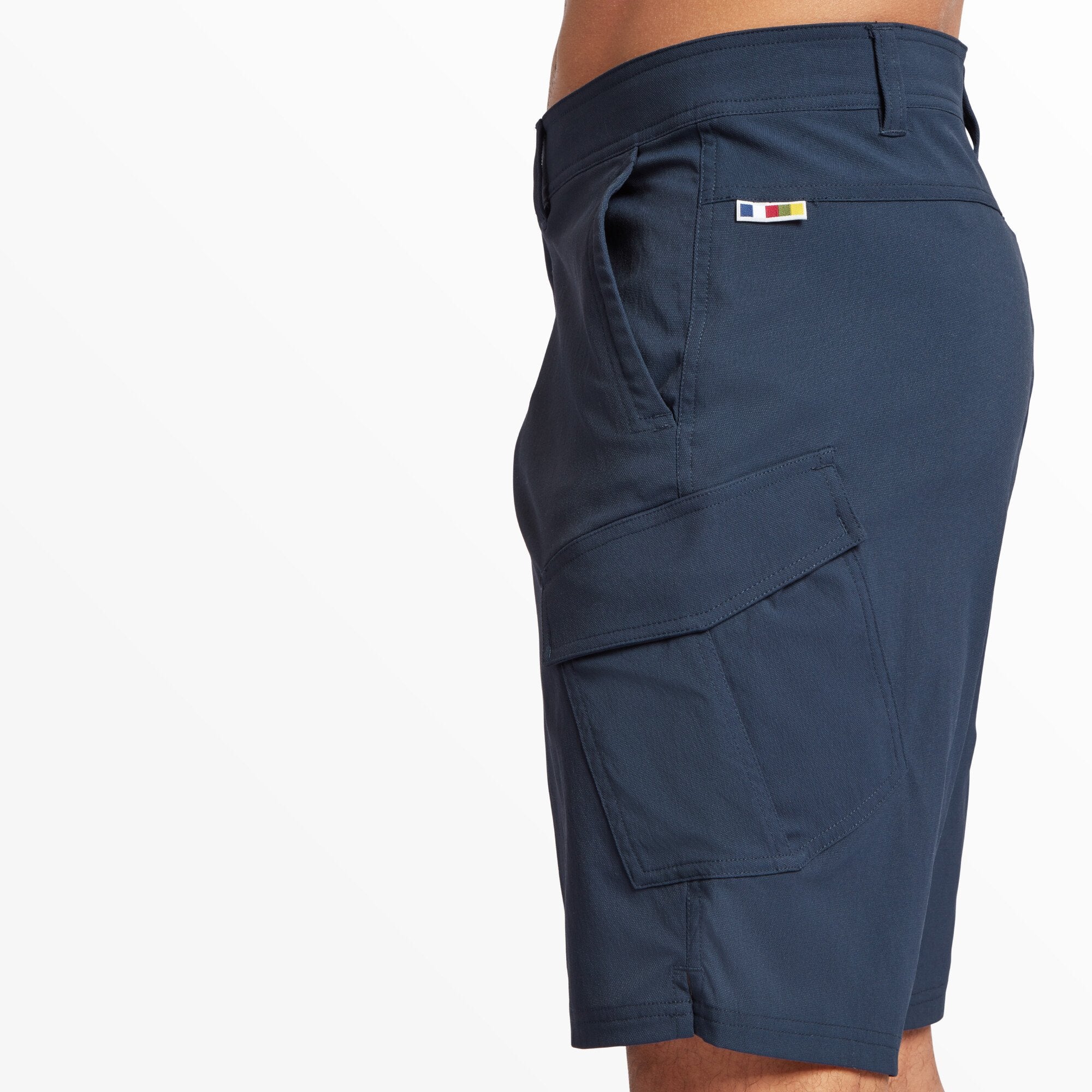 Bara Cargo Shorts - Rathee Blue