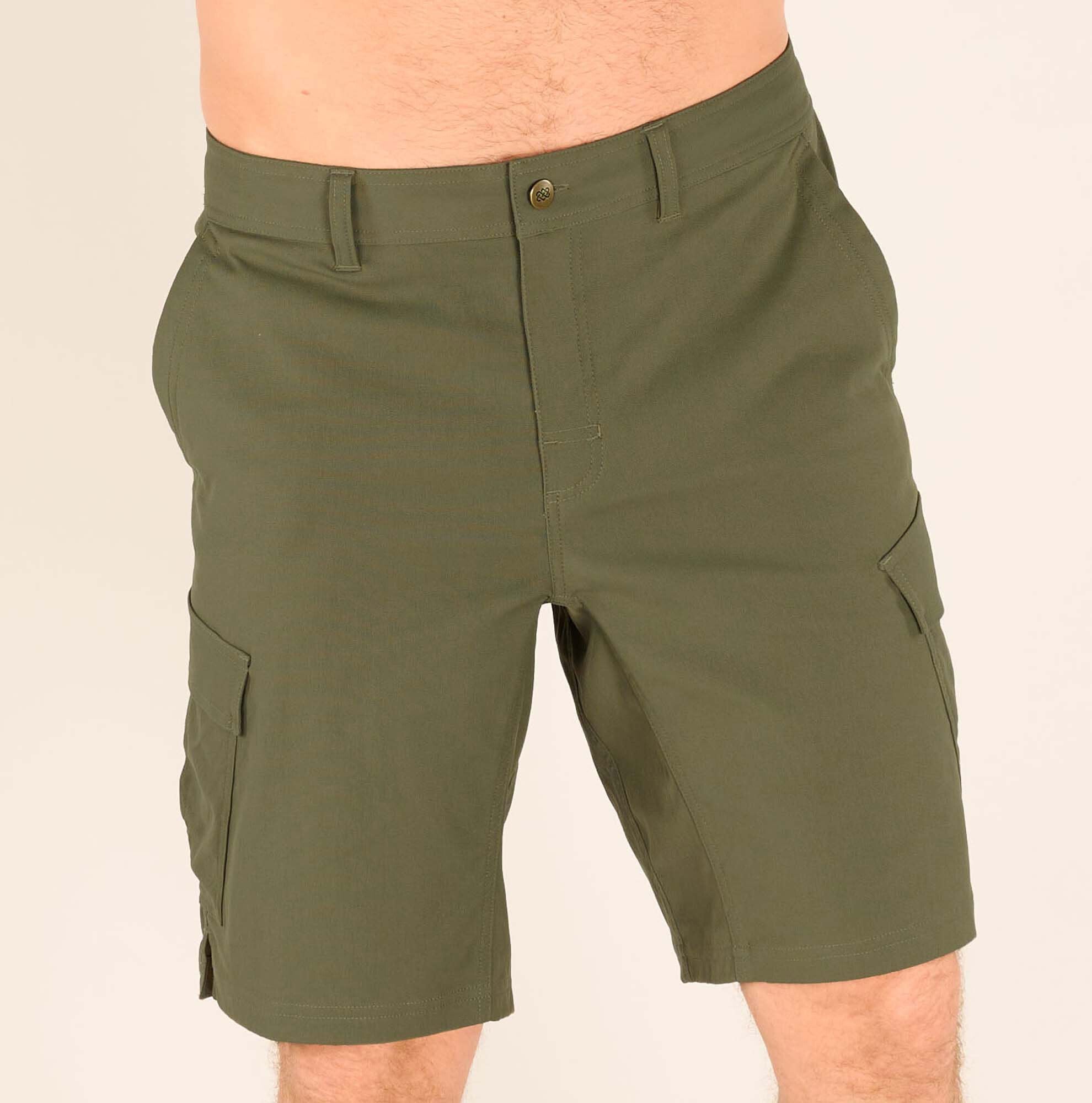 Bara Cargo Shorts - Evergreen