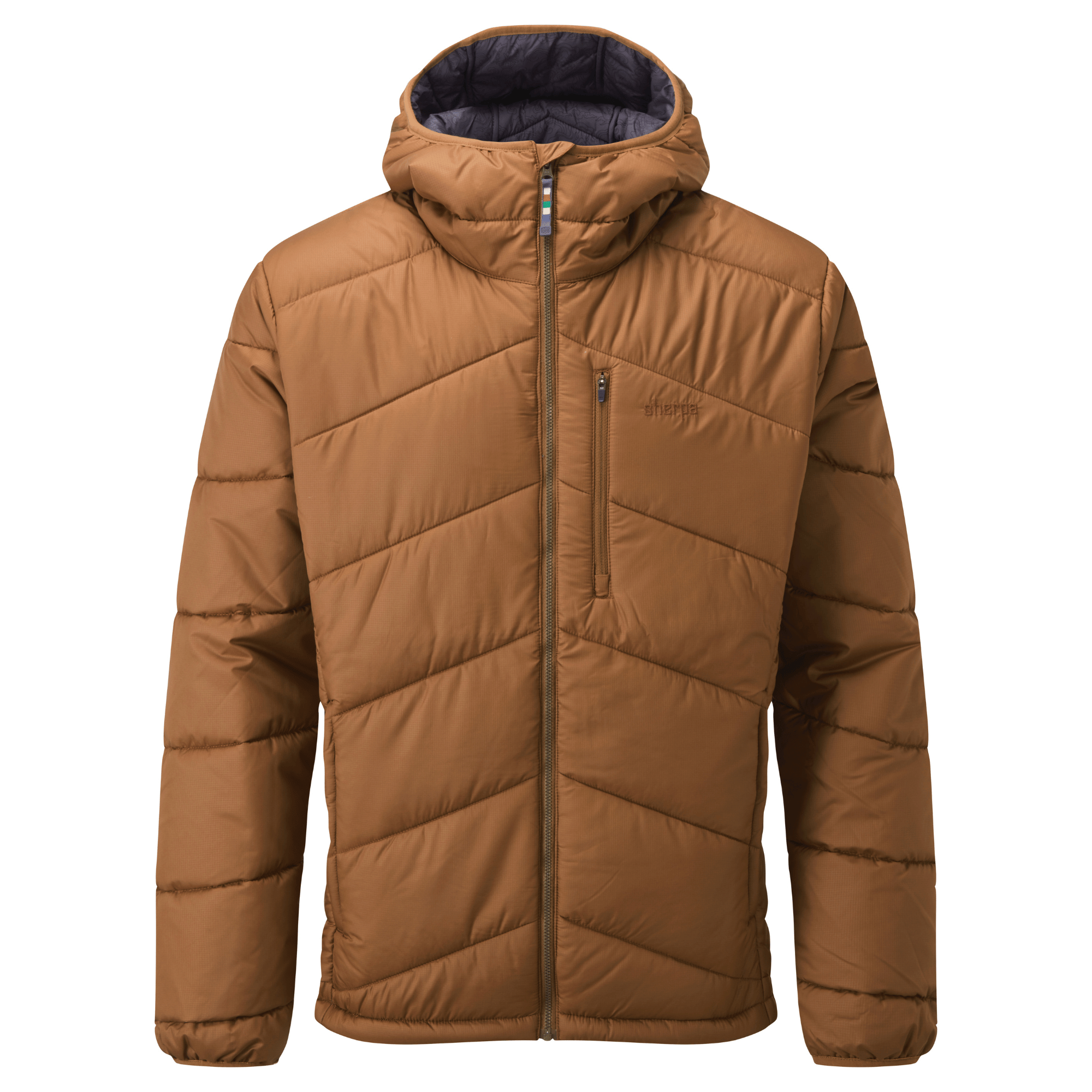 Sherpa Adventure Gear Iccha Hooded Jacket in Brown