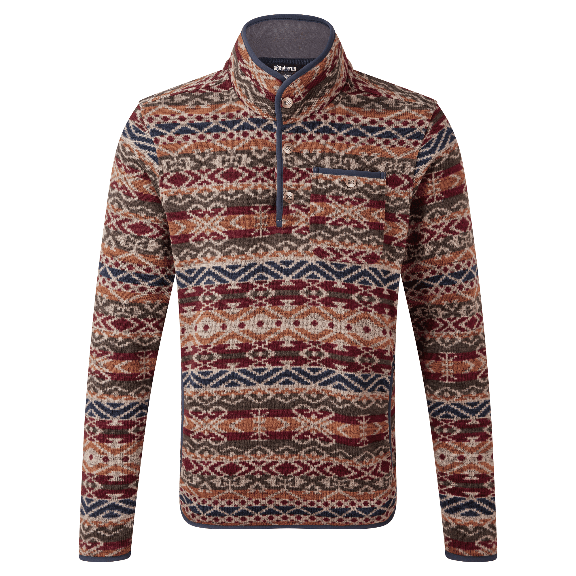 Sherpa Adventure Gear Lumbini Pullover in Red