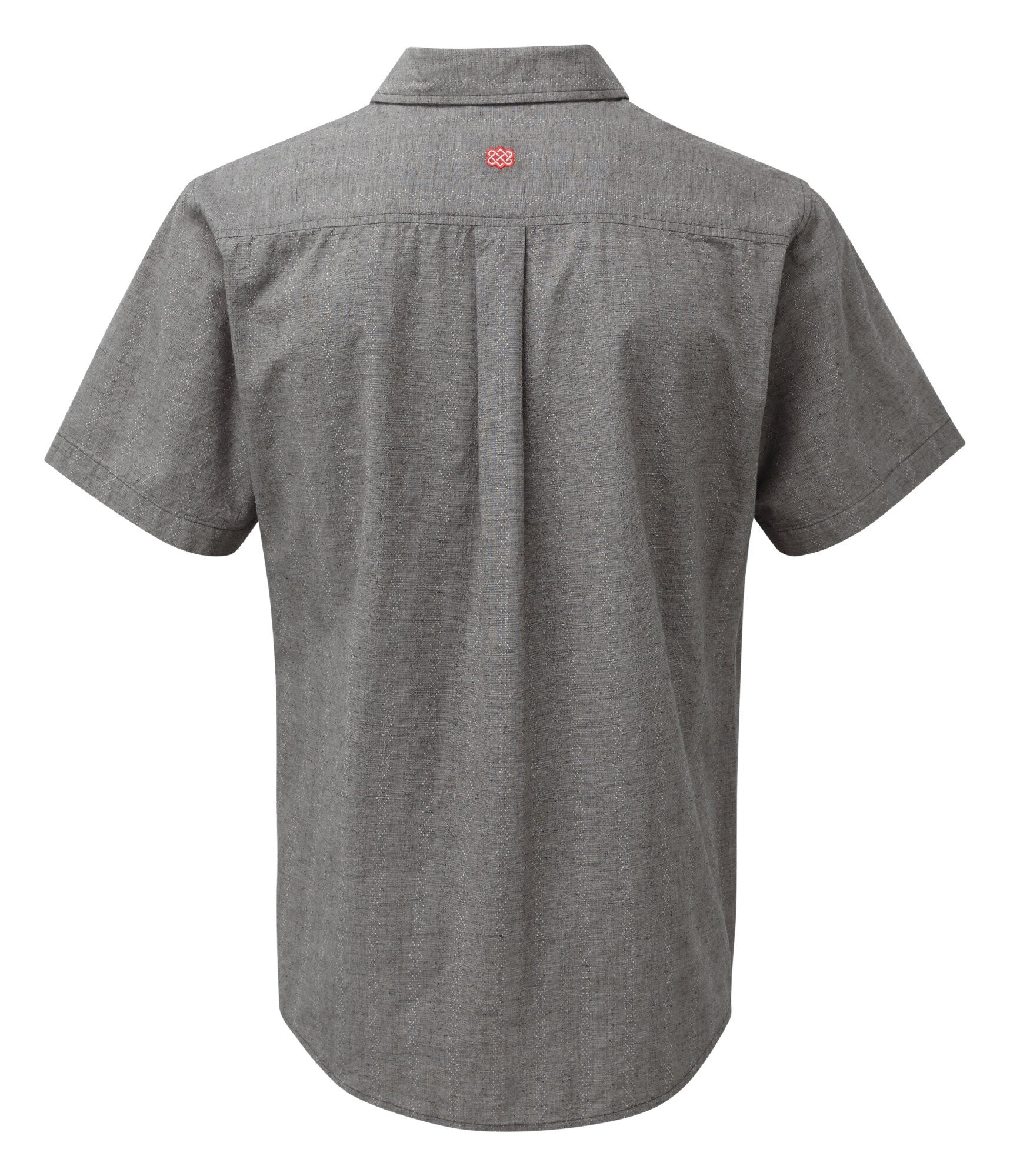 Sherpa Adventure Gear Arjun Short Sleeve Shirt in Grey, from the back