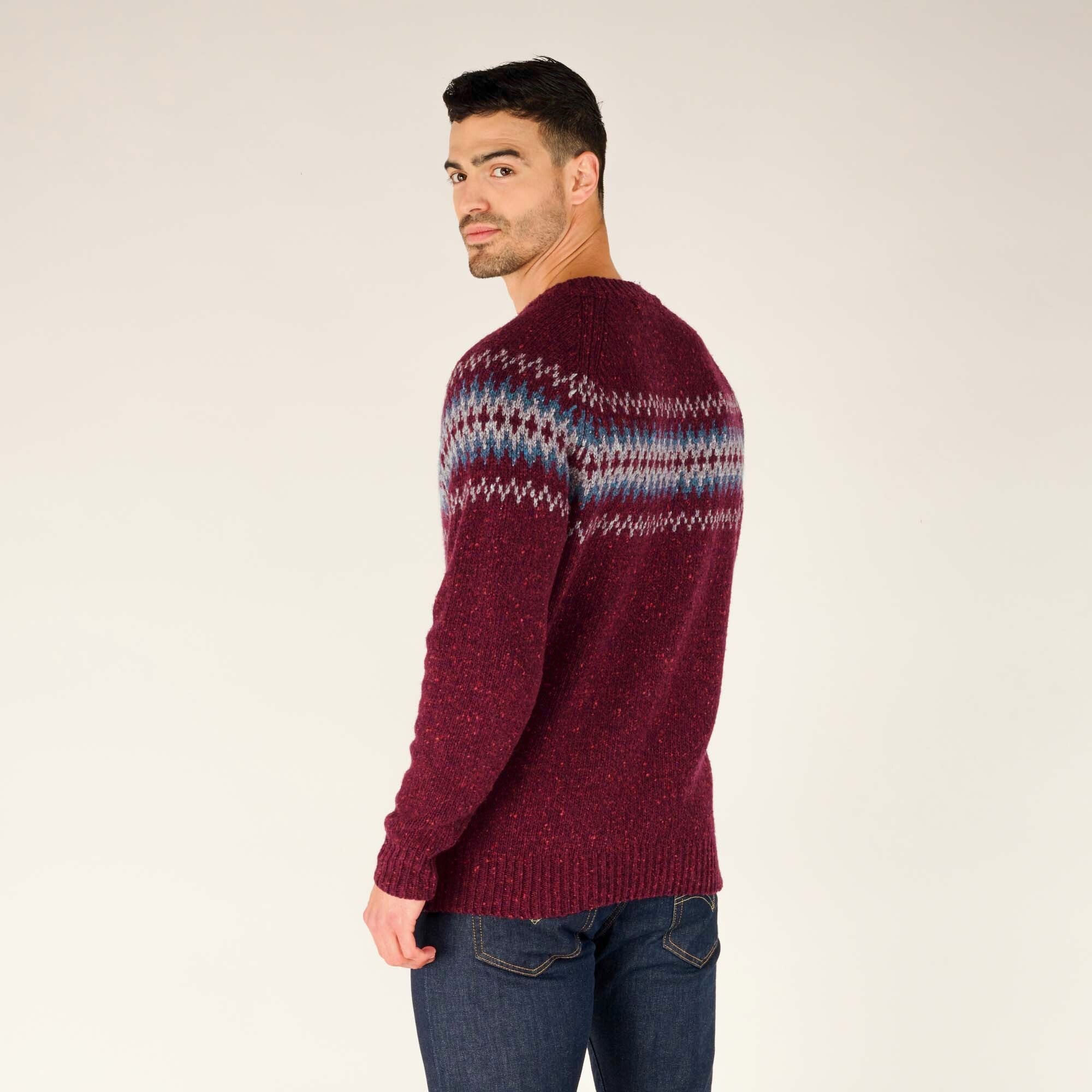 Dumji Sweater - Beet Red