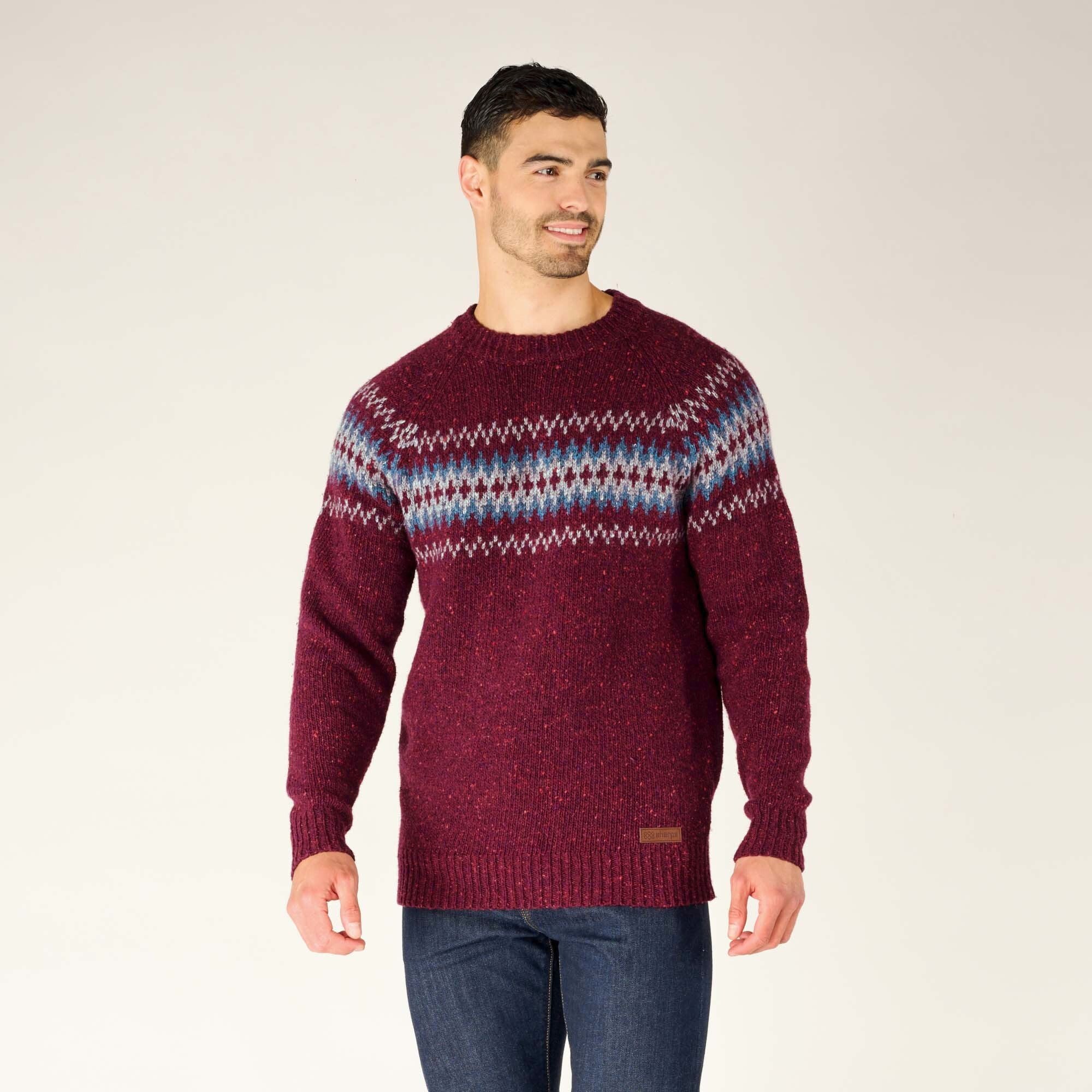 Dumji Sweater - Beet Red