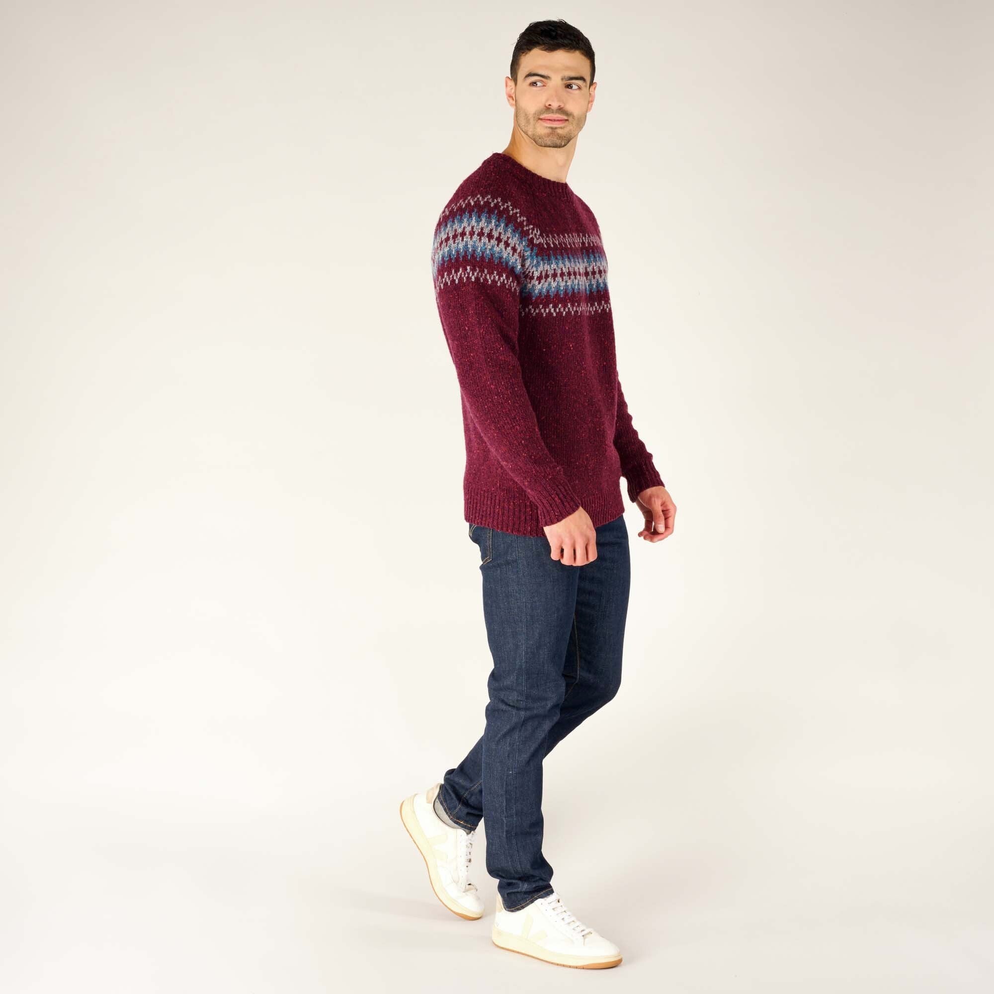 Dumji Sweater - Beet Red