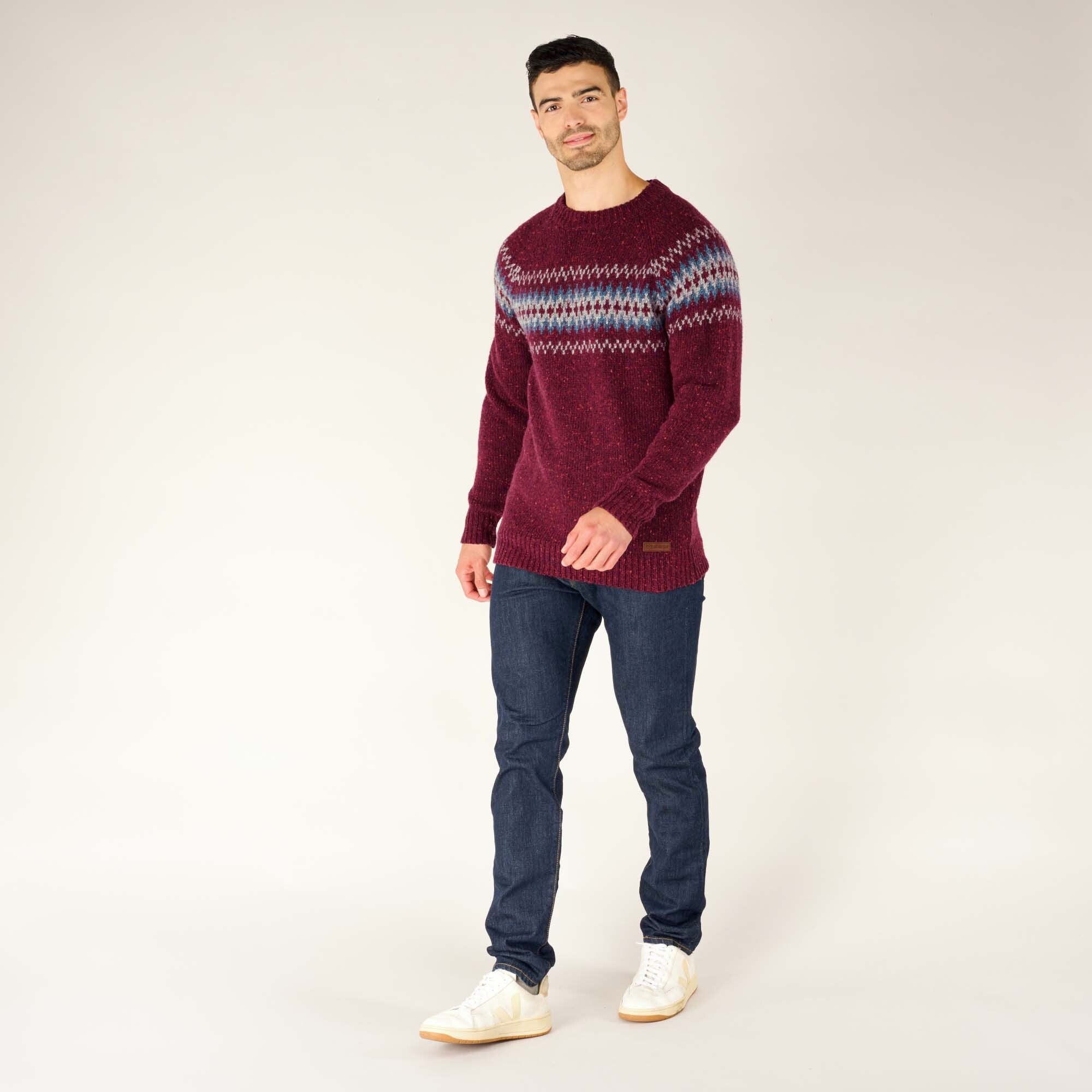 Dumji Sweater - Beet Red