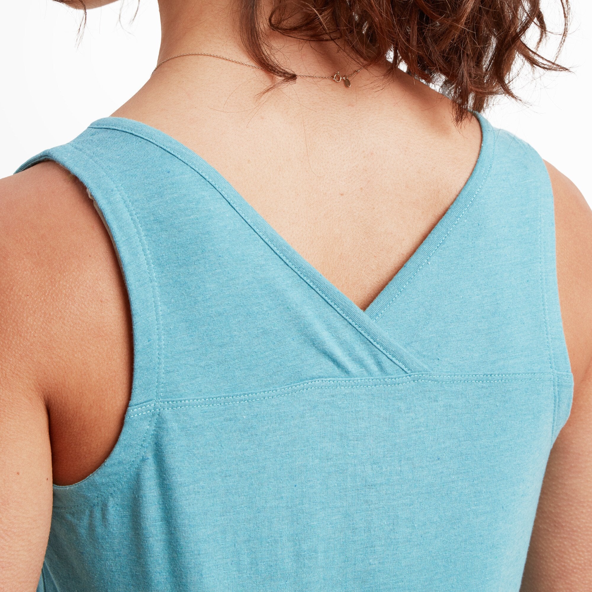 Varuna V-Neck Tank Top - Light Hydra