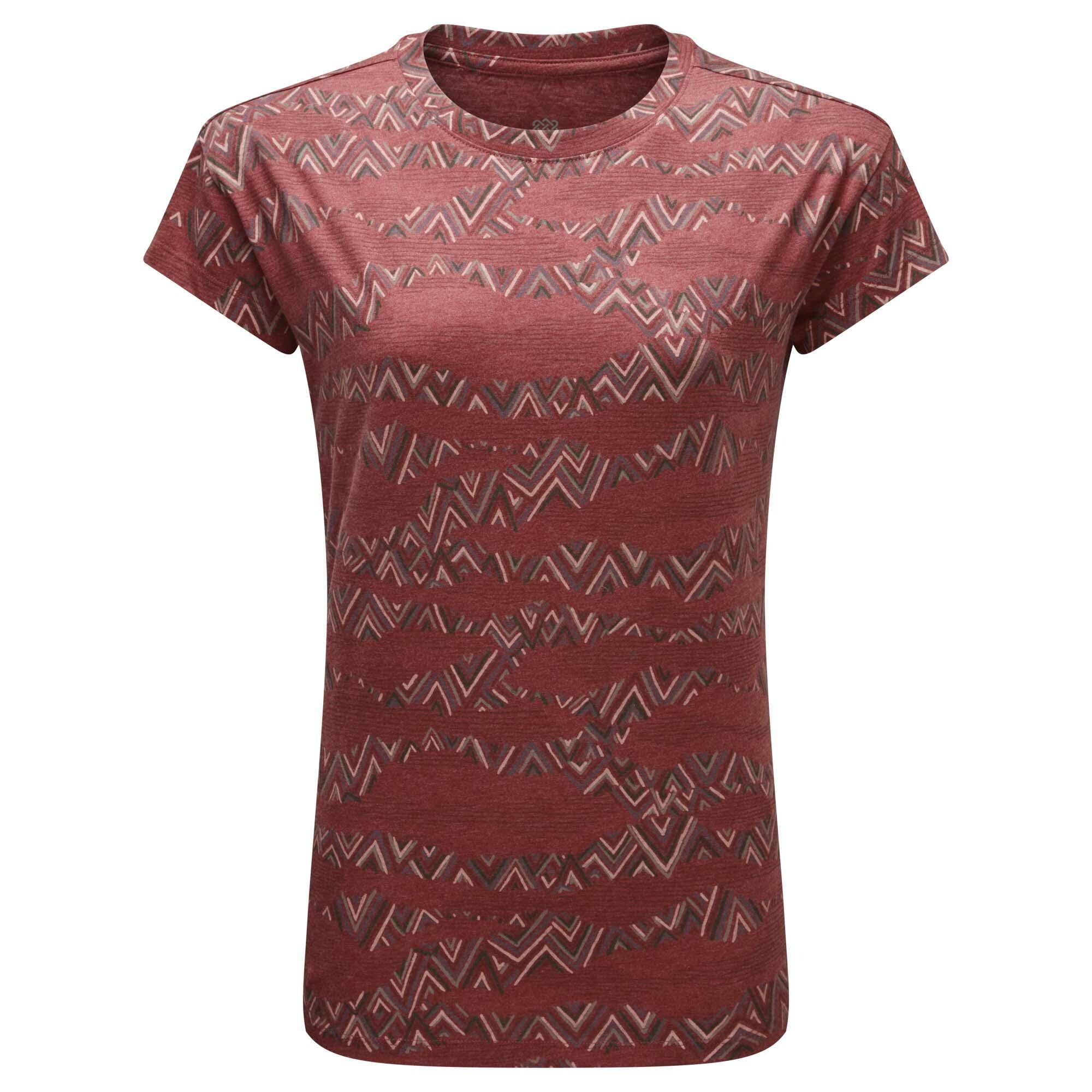 Varuna Short Sleeve Crew - Desert Sand Mountain