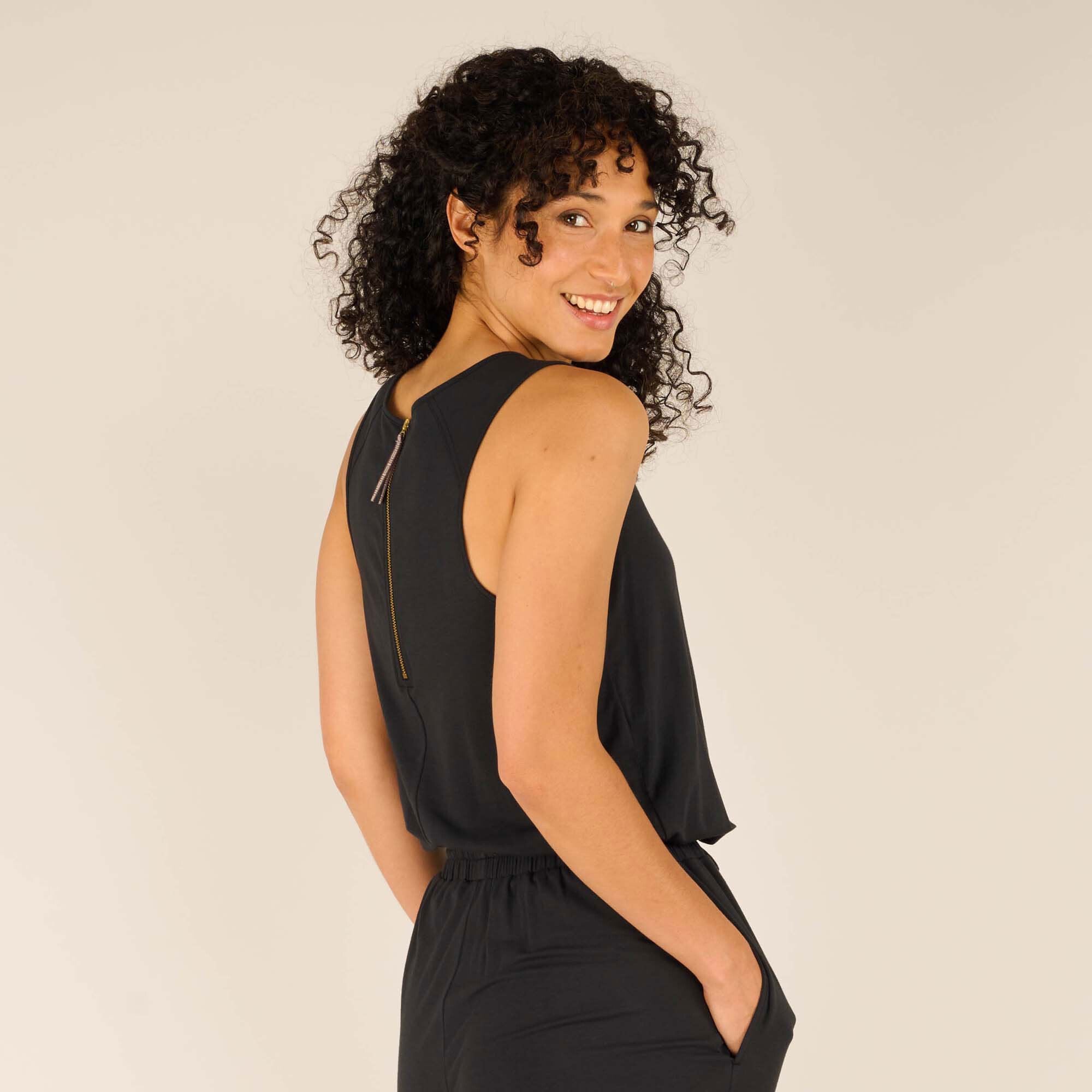 Neha Jumpsuit - Schwarz