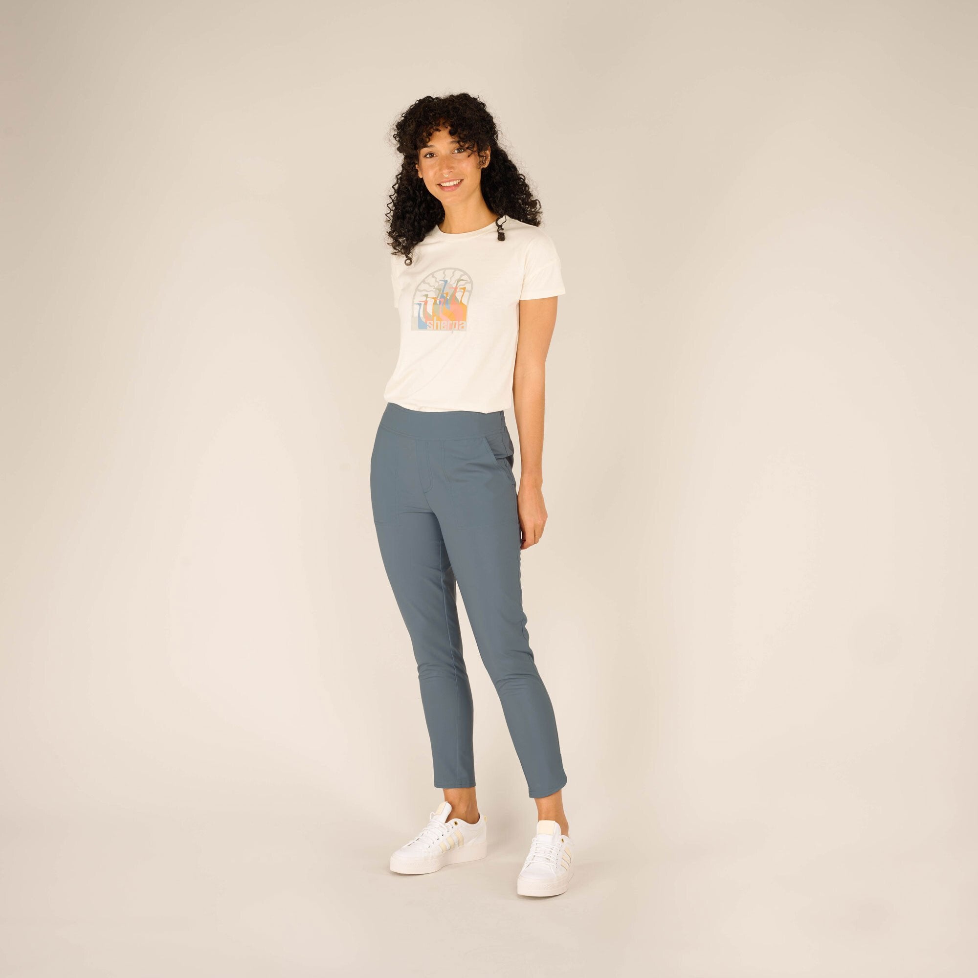 Sajilo Ankle Pants - Haze