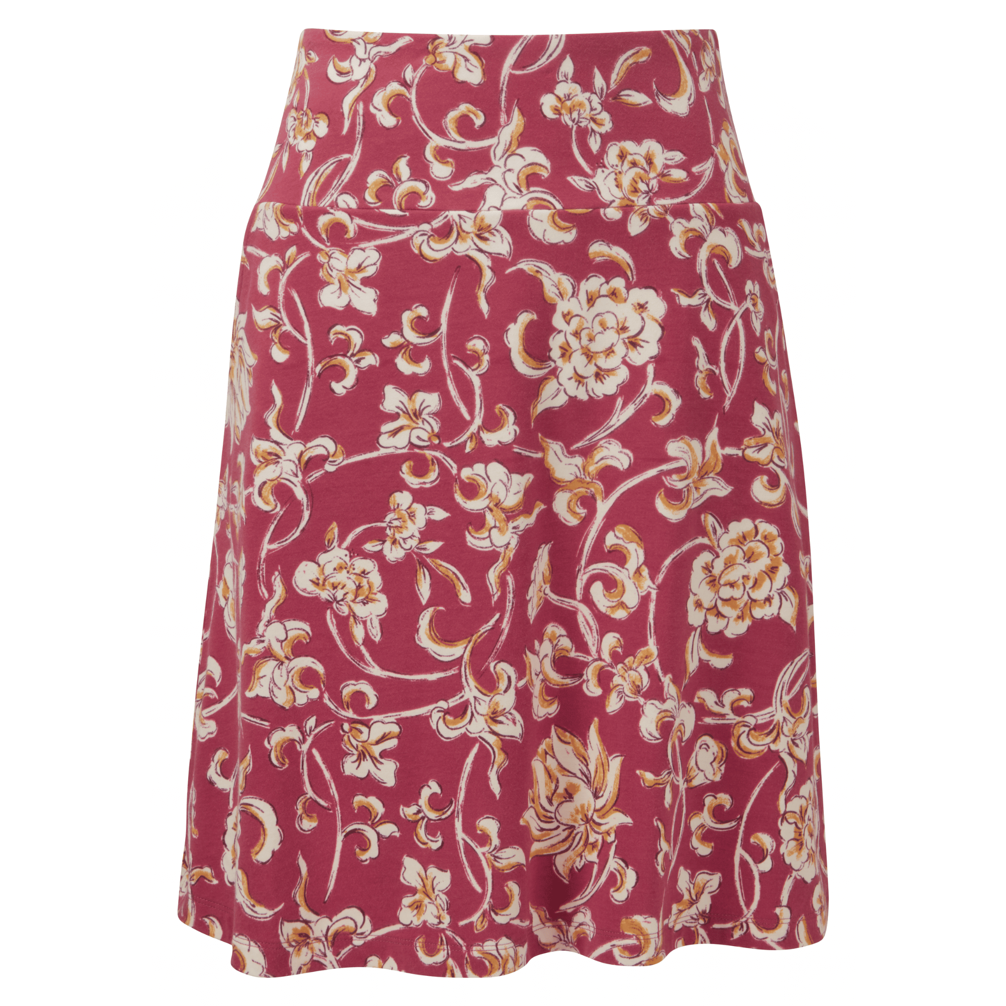 Padma Pull On Skirt - Rosewood