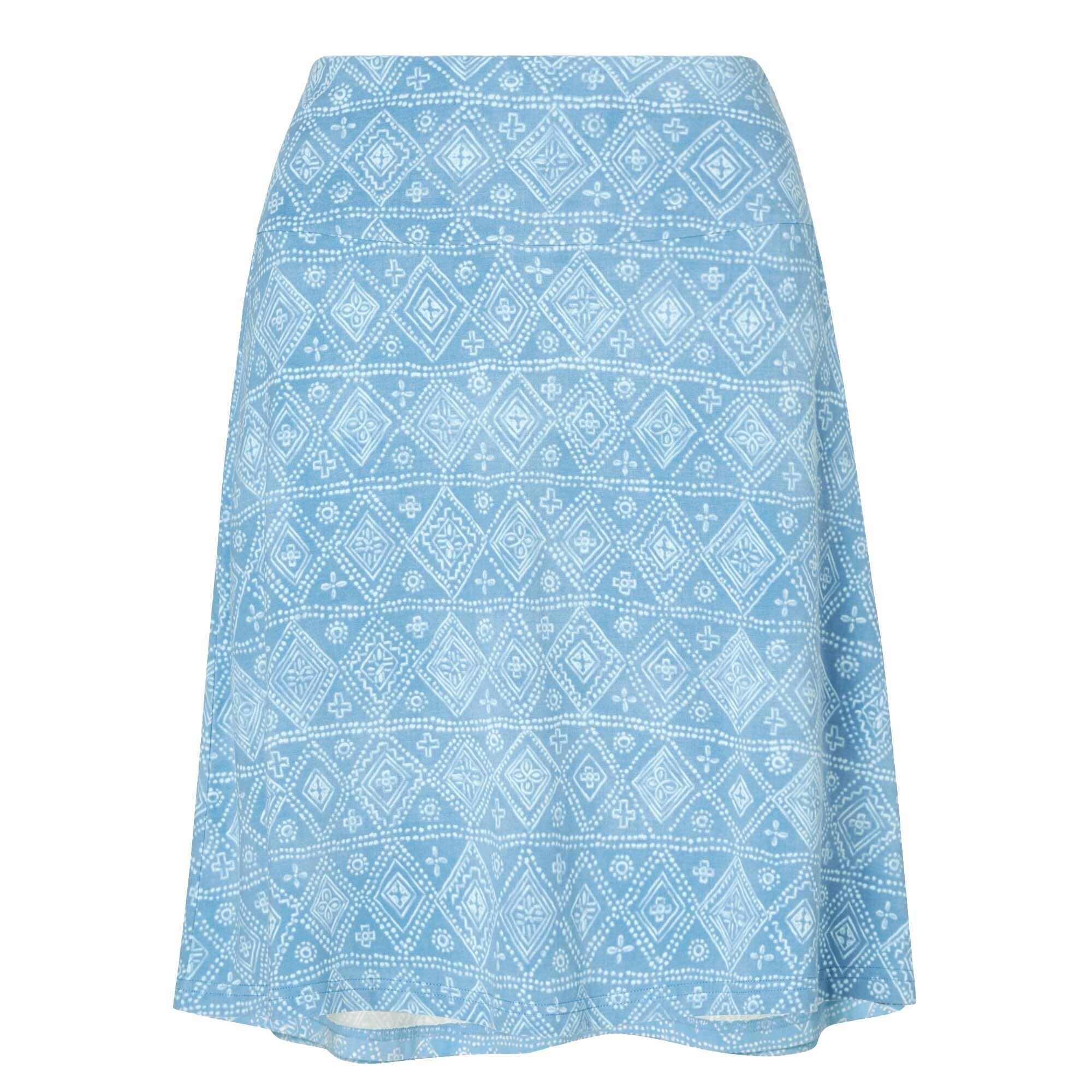 Padma Pull On Skirt - Slate Geo