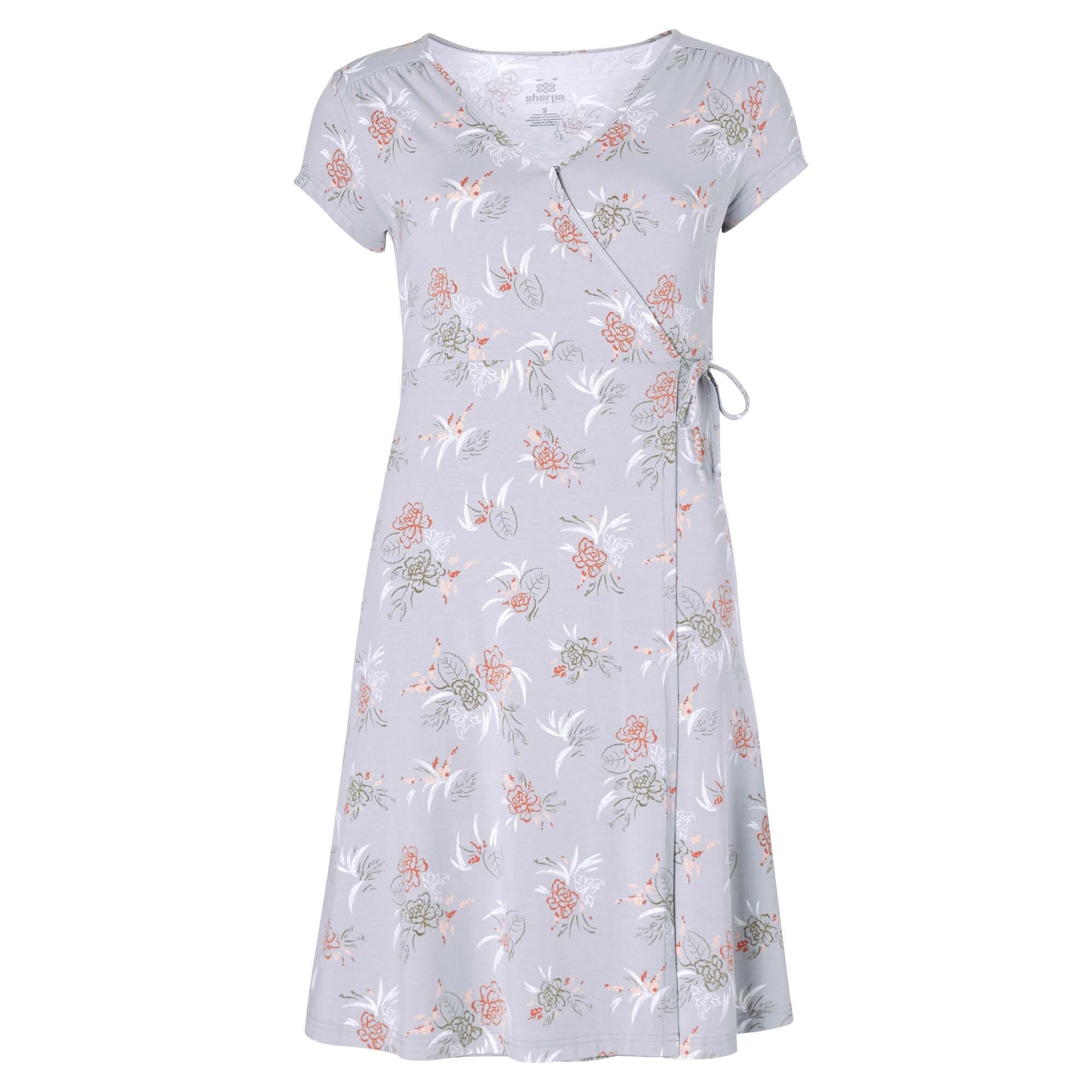 Padma Wrap Dress - Alloy Floral