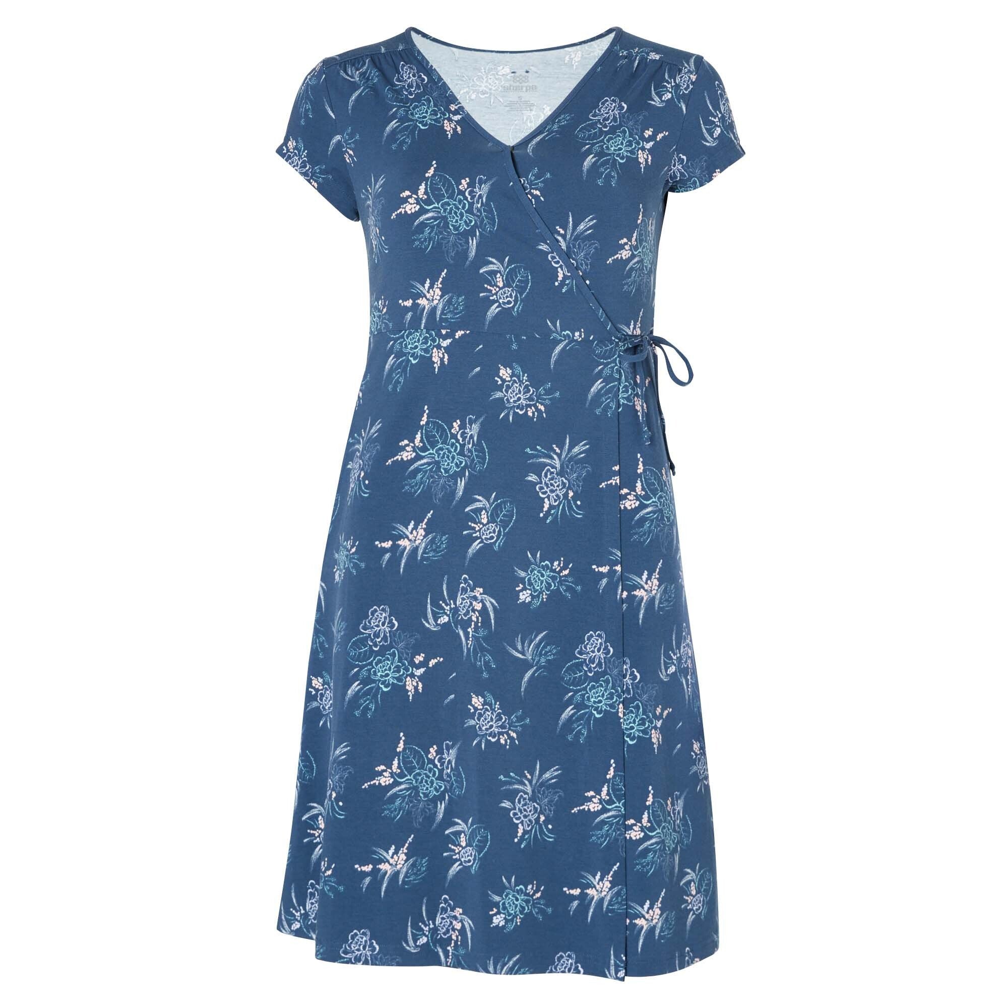 Padma Wickelkleid - Neelo Blue Floral