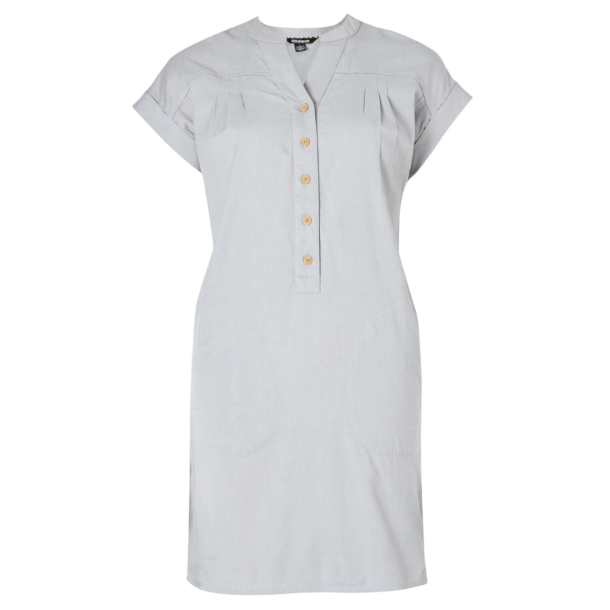 Tharu Shirt Dress - Alloy