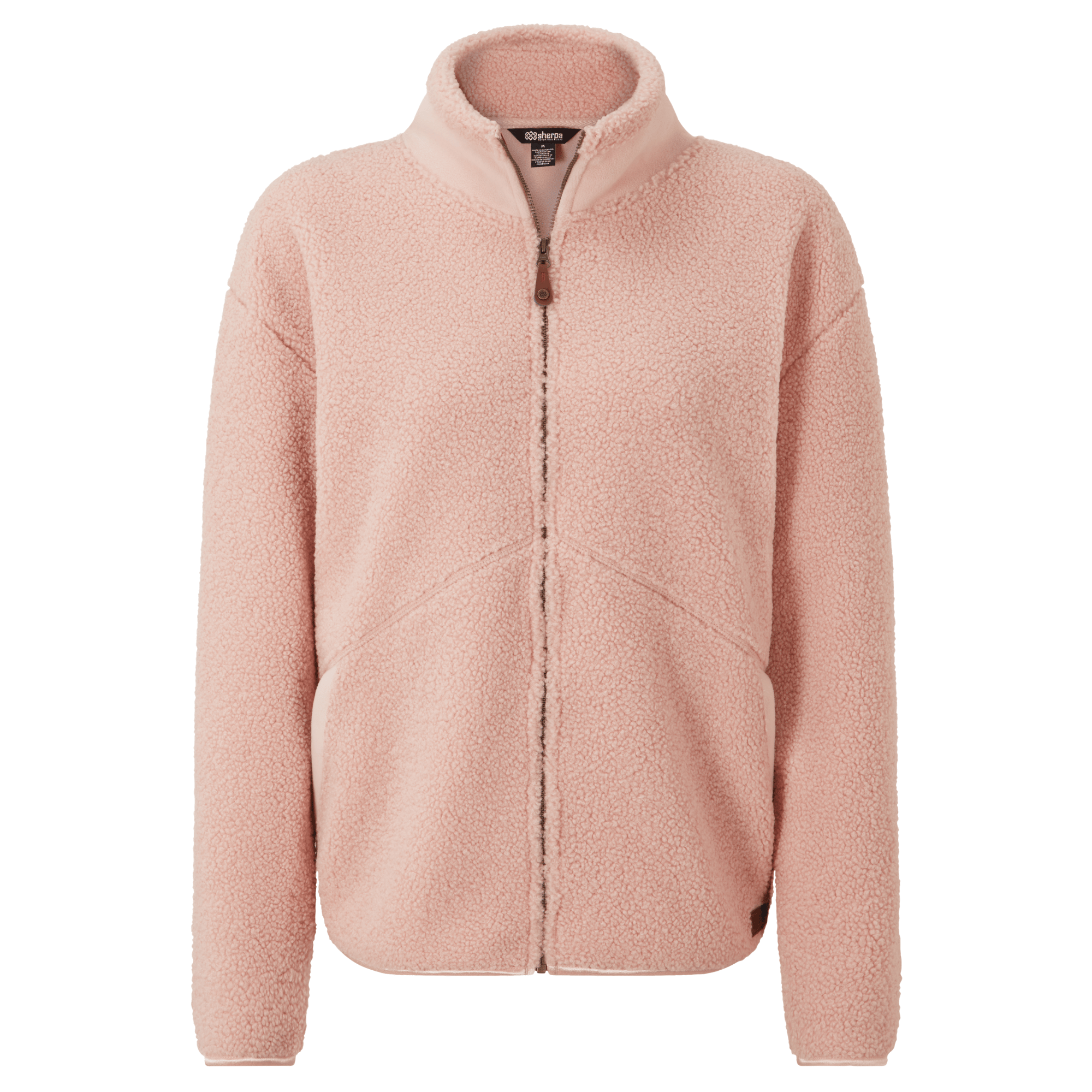 Chamlang Jacke mit durchgehendem Reißverschluss - Blush