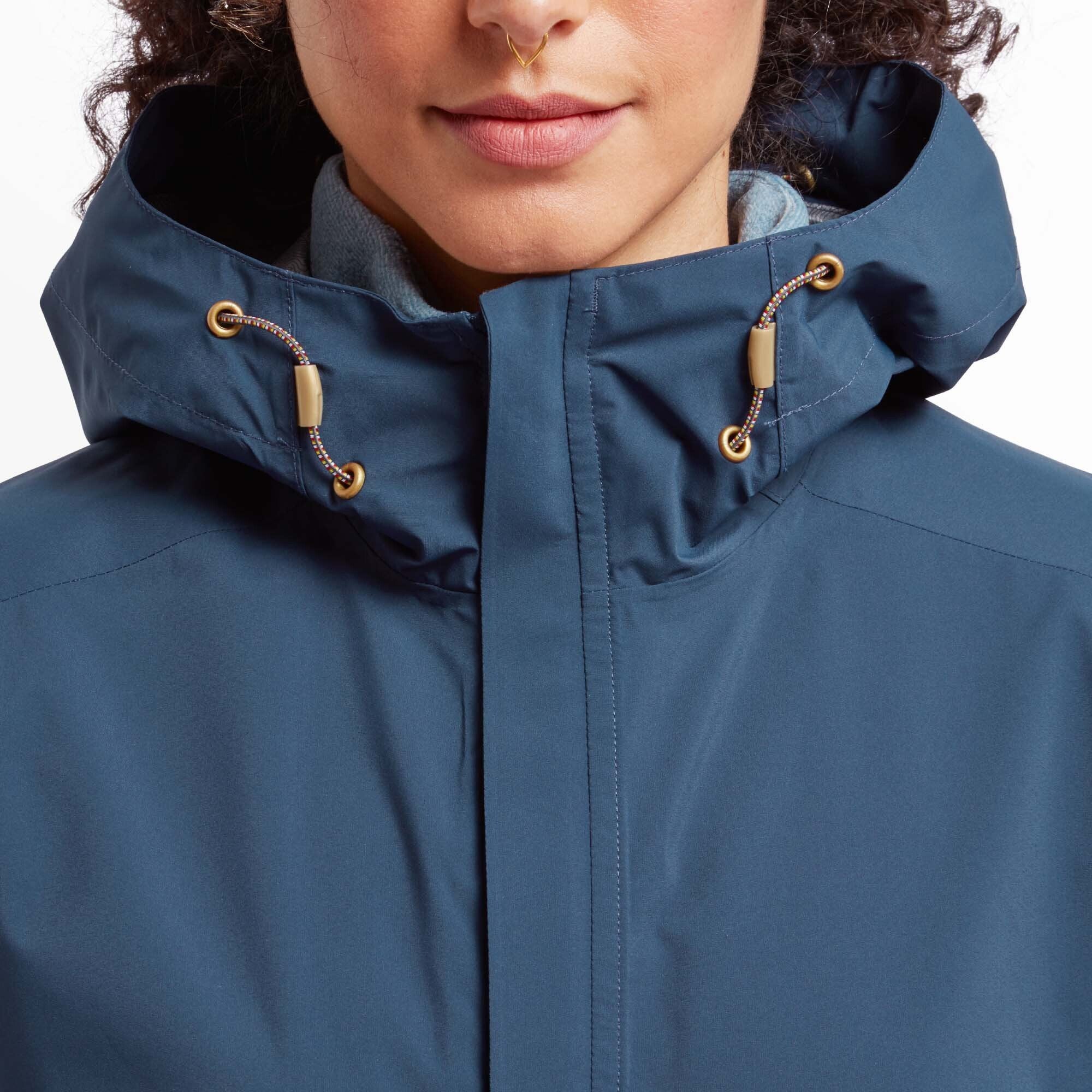 Nima 2,5-Lagen-Jacke – Rathee Blue