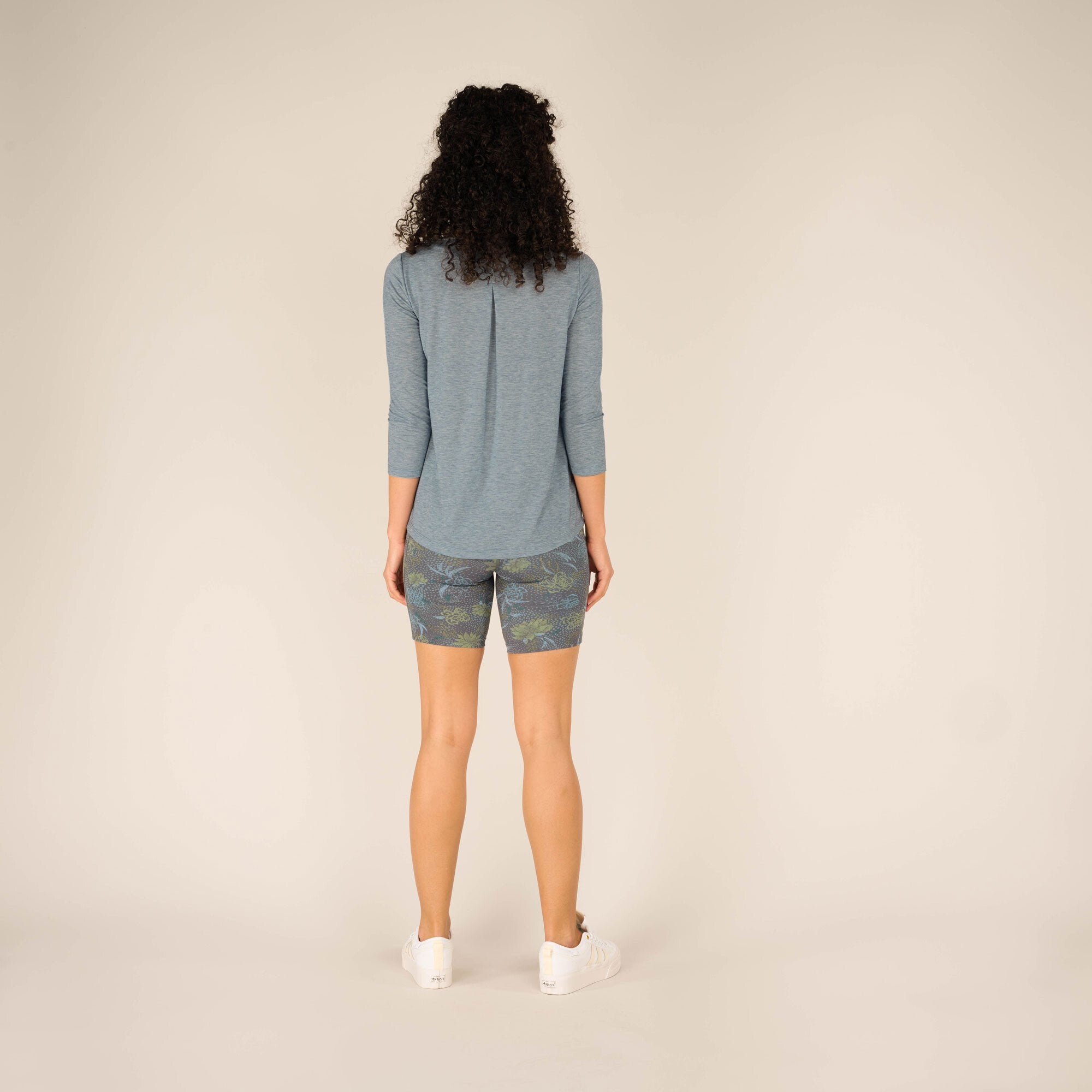 Asha 3/4 Sleeve Top - Haze