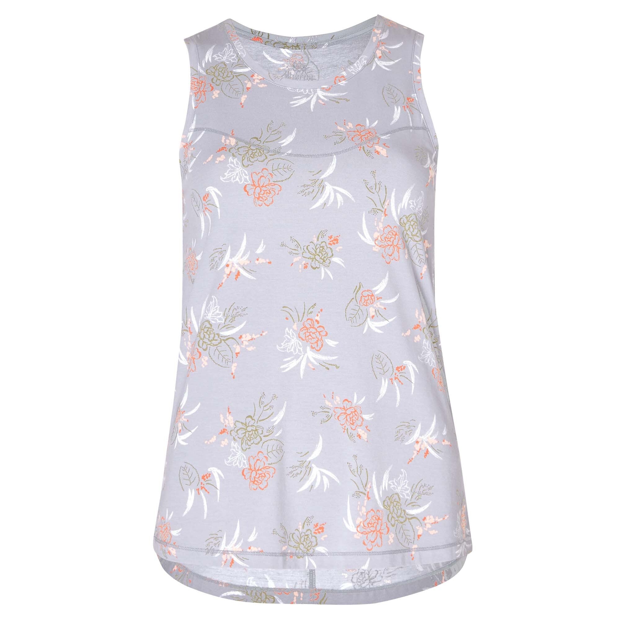 Kira Tank Top - Alloy Floral