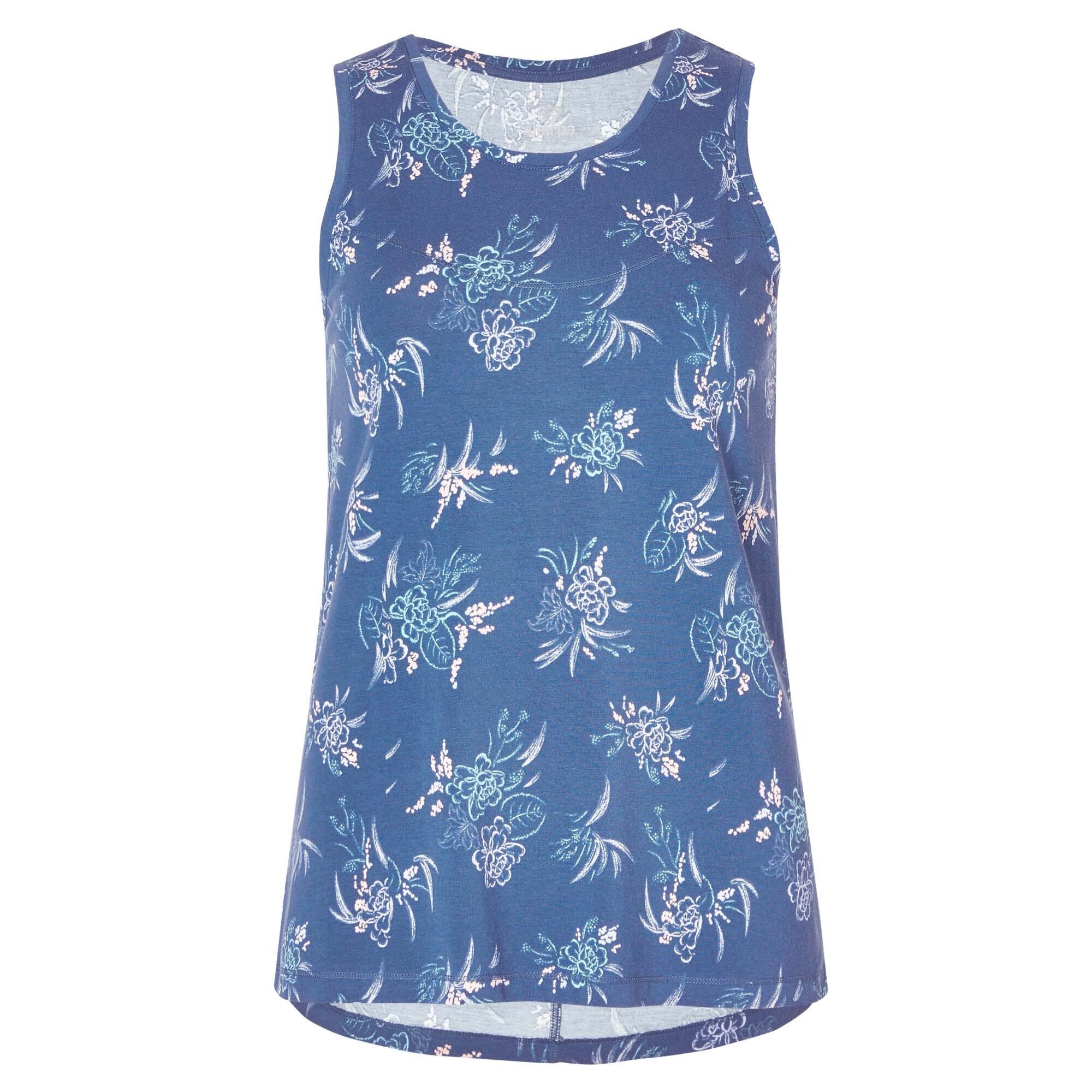 Kira Tank Top - Neelo Blue Floral